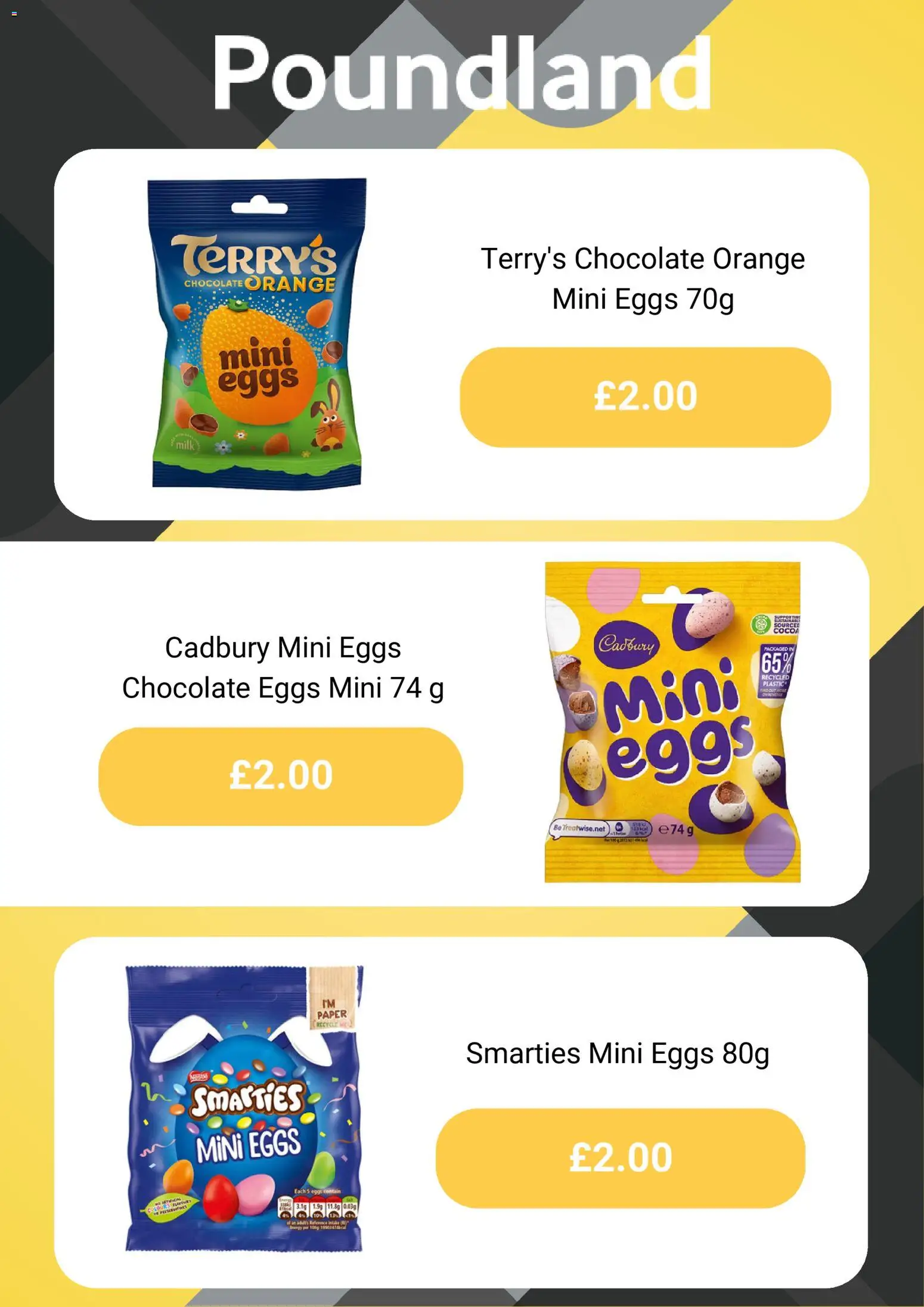 {H1} | Page: 5 | Products: Eggs, Chocolate, Orange