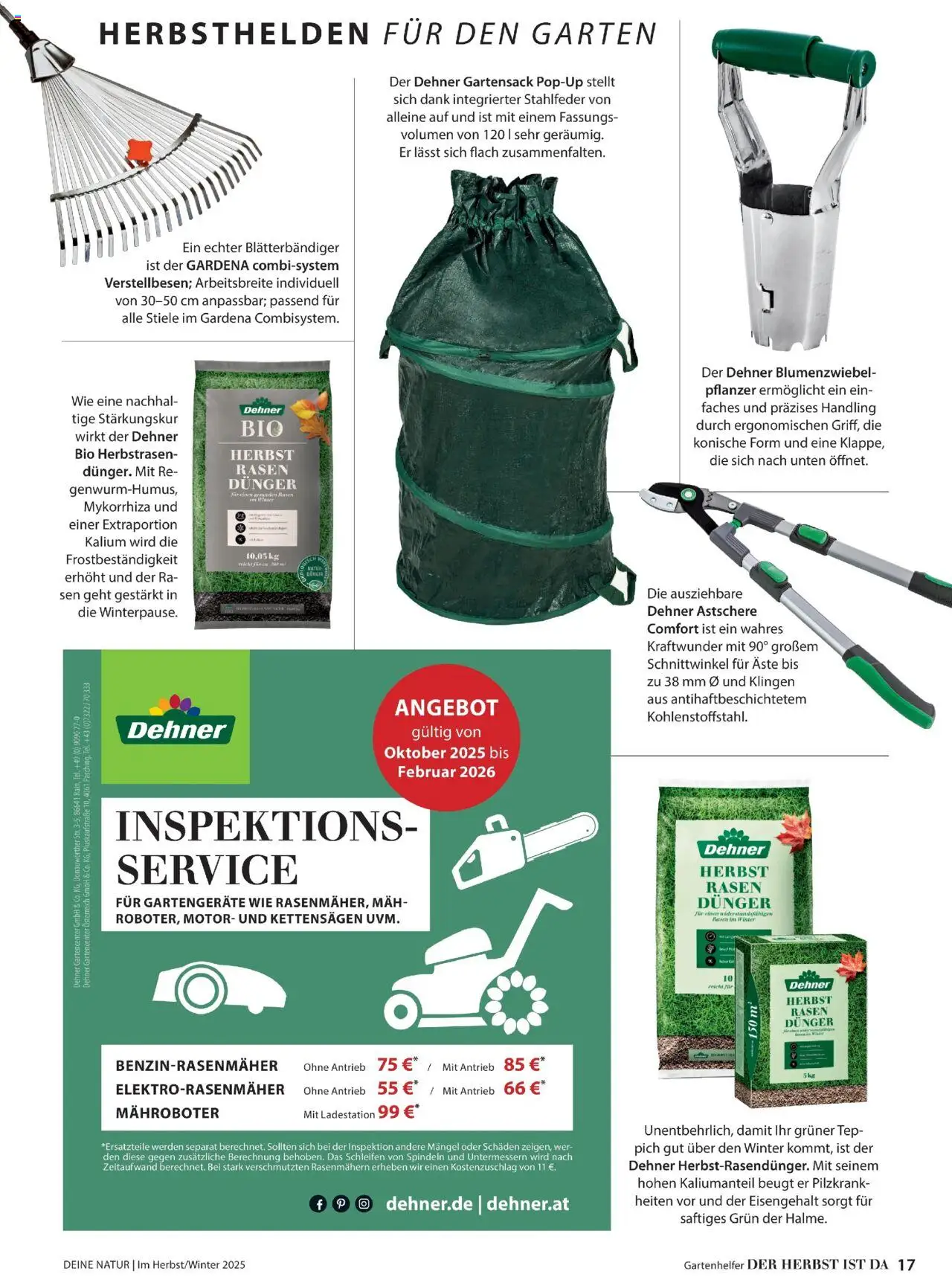 Dehner  Flugblatt gültig ab 10.10.2025 | Seite: 17