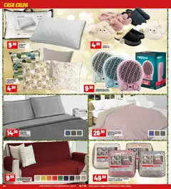 Anteprima del volantino Volantino RisparmioCasa	 valido a partire dal 26.11.2025 | Pagina: 24 | Prodotti: Ciabatte, Copridivano, Trapunta, Guanciale