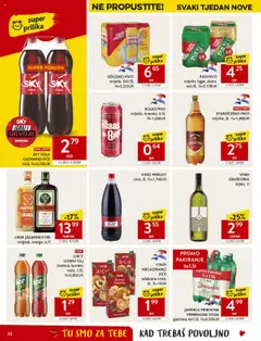 VINO MERLOT, cmo, 2l, 1l=1,78EUR - Pregled kataloga iz trgovine Konzum, vrijedi od 22.10.2025 | Stranica: 32