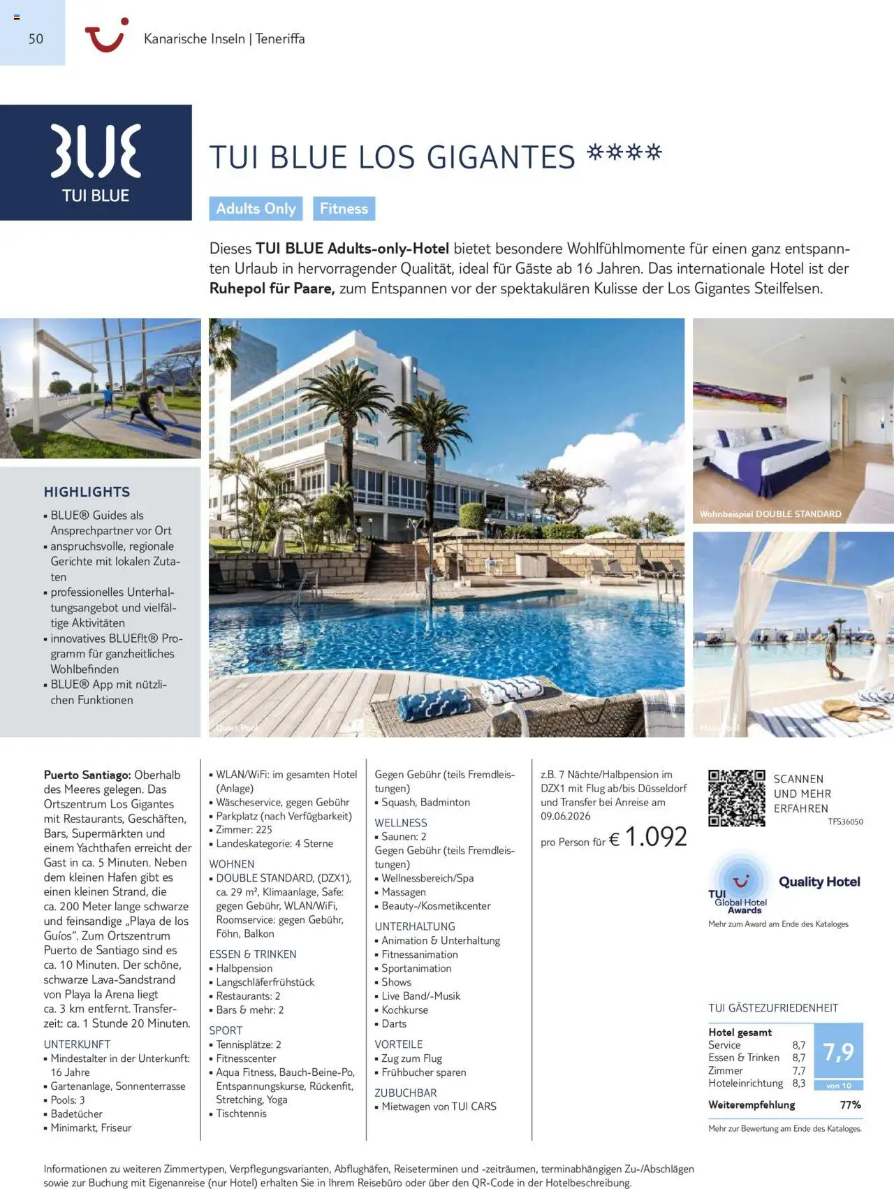 TUI Prospekt Kanaren, Kapverden & Senegal 2025/26	  – gültig ab 01.11.2025 | Seite: 50