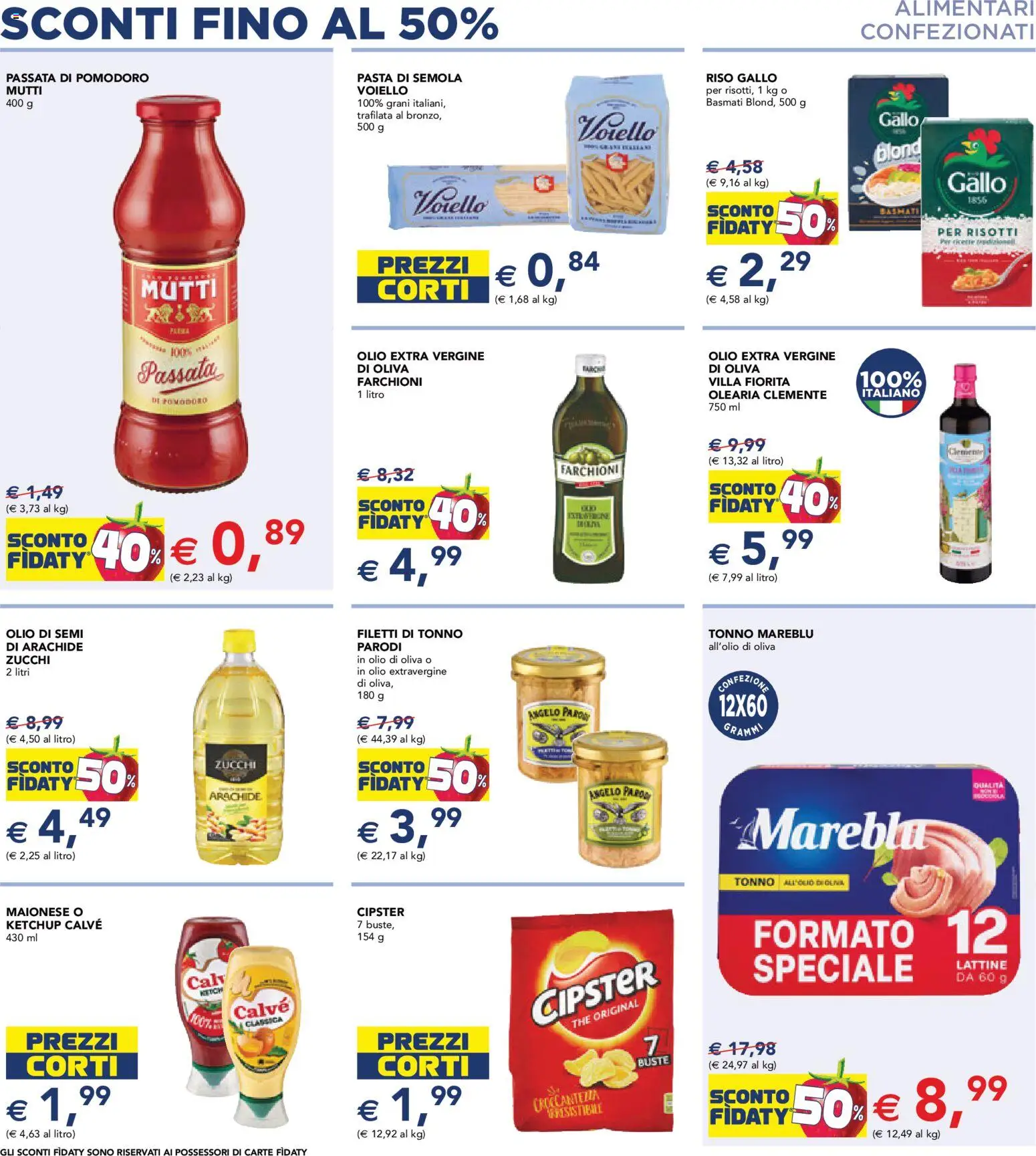 Volantino Esselunga S del 26.02.2026 | Pagina: 6 | Prodotti: Olio, Passata di pomodoro, The, Olio di Oliva