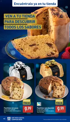 Vista previa Aldi folleto Península válido desde el 30.10.2025 | Página: 38 | Productos: Huevos, Chocolate