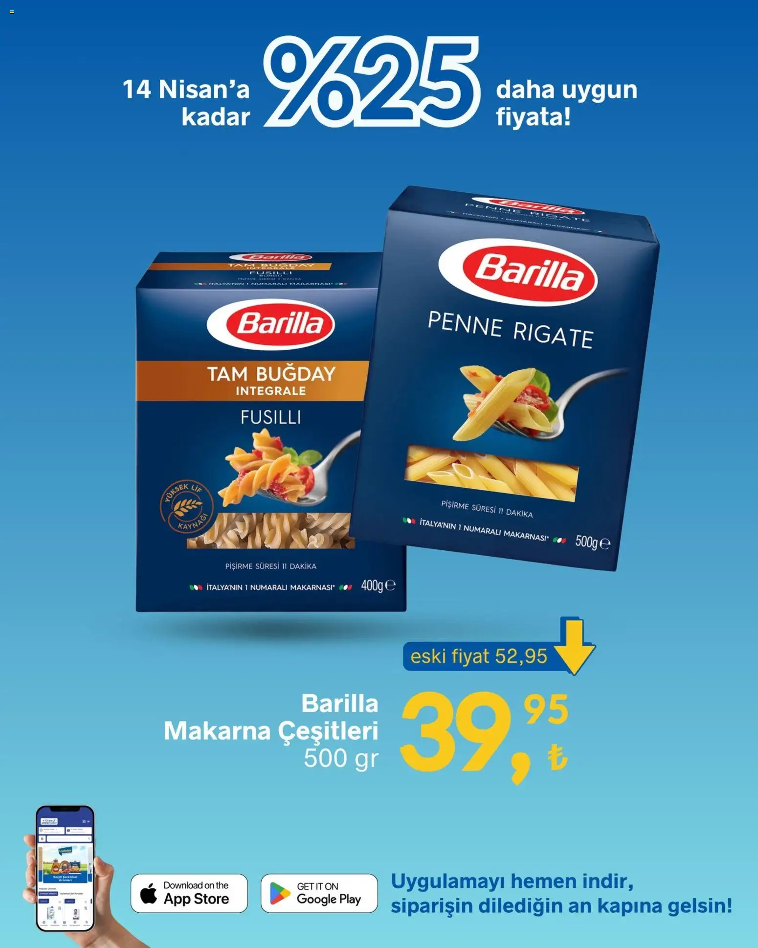 Gürmar Katalog - 01.04.2026 tarihinden itibaren geçerlidir | Sayfa: 10 | Ürünler: Makarna