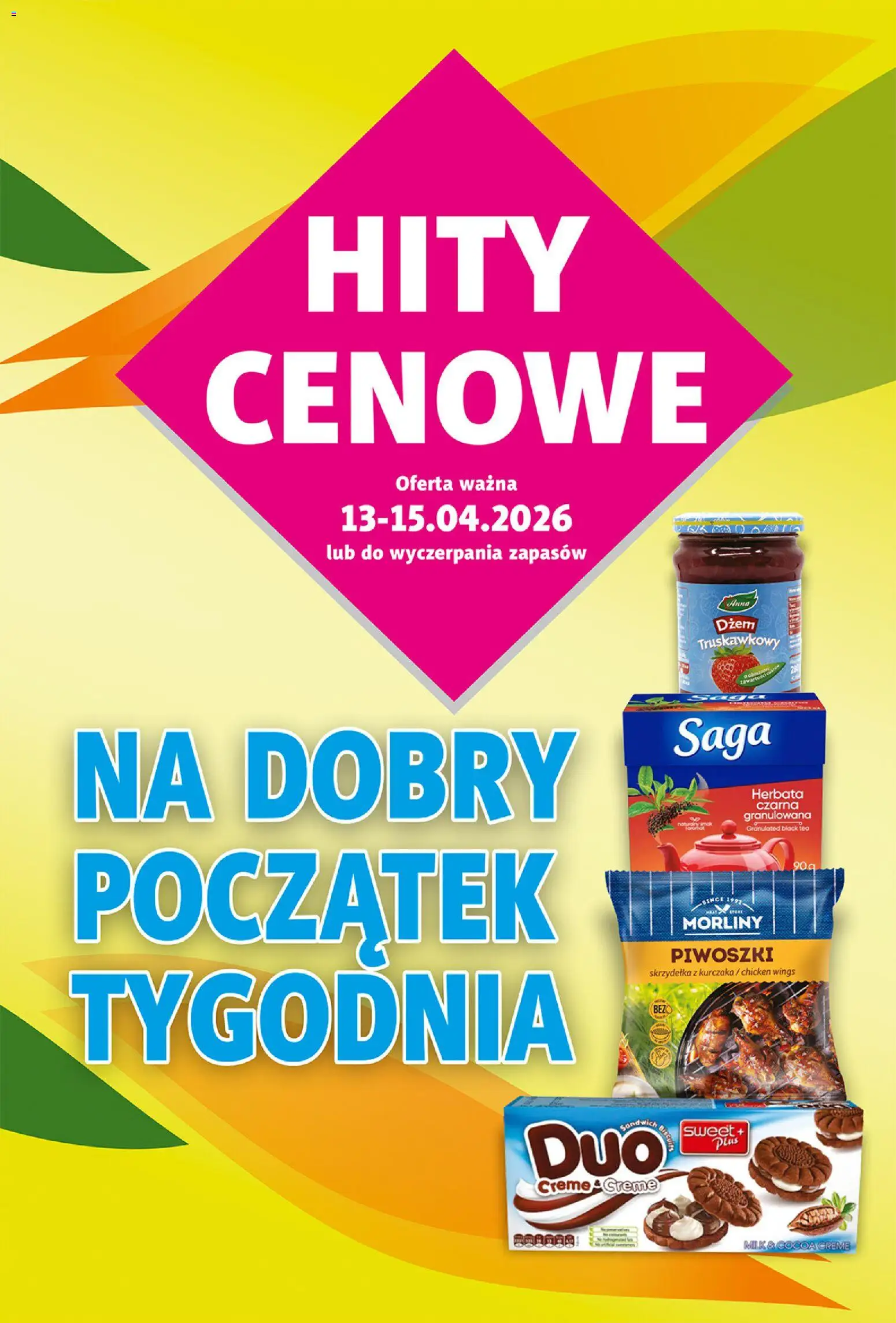 Prim Market gazetka od 09.04.2026 | Strona: 18 | Produkty: Skrzydełka z kurczaka, Dżem, Herbata