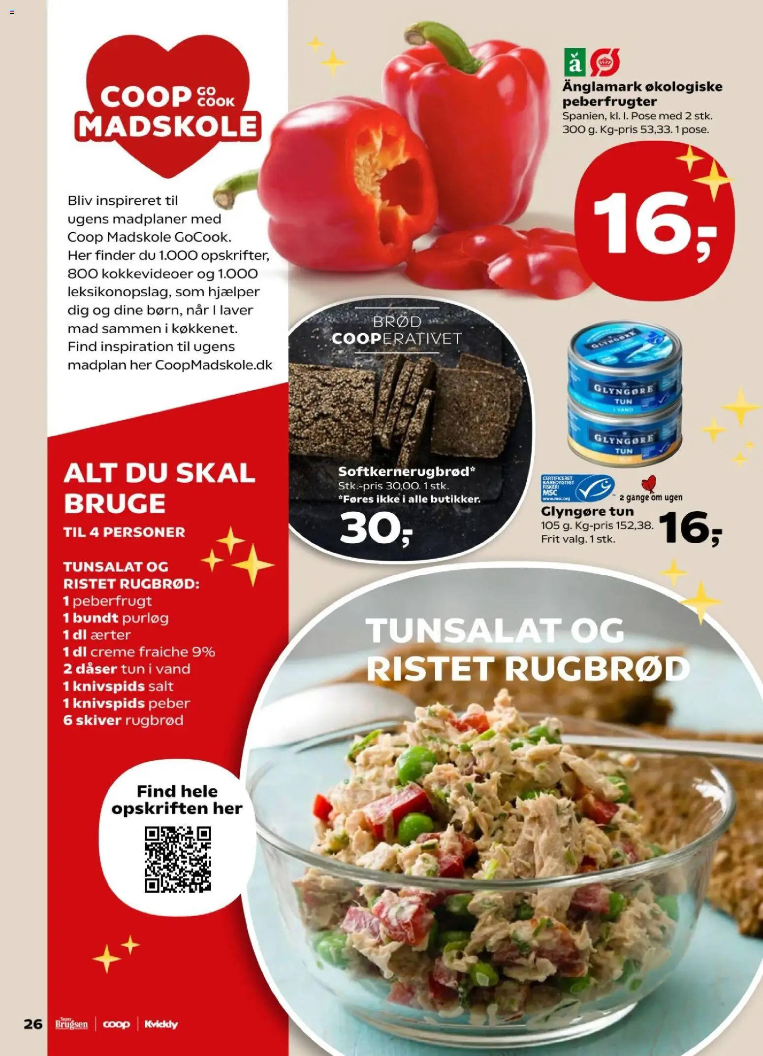 Kvickly tilbudsavis – gyldig fra 05.12.2025 | Side: 28 | Produkter: Purløg, Creme, Søm, Peberfrugt