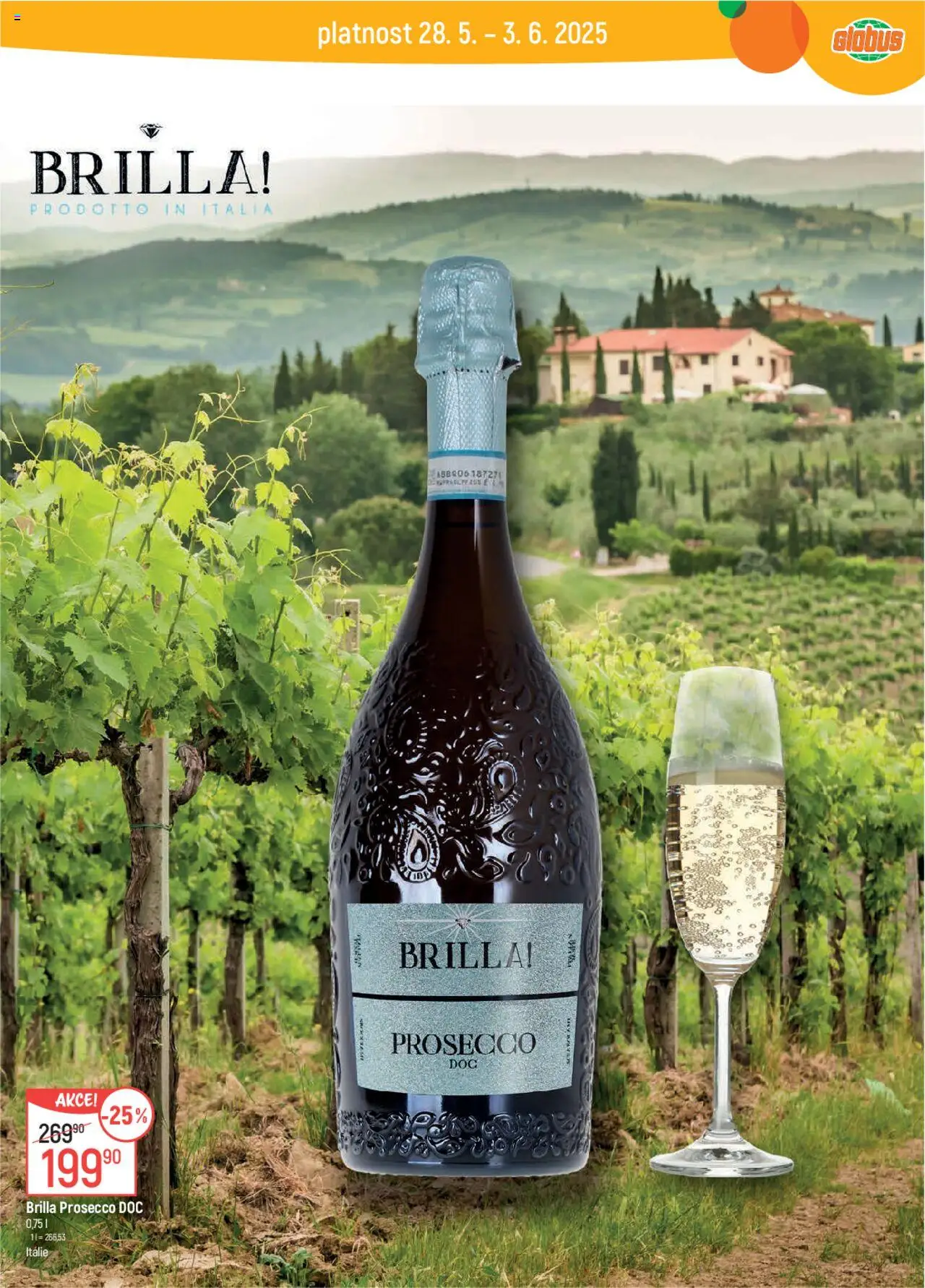 Globus leták od 28.05.2025 | Strana: 31 | Produkty: Prosecco, Globus, Prosecco DOC