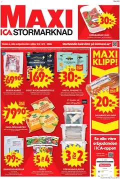 ICA Maxi - Enköping - Förhandsvisning av reklamblad från butik ICA Maxi aktuell från 02.02.2026