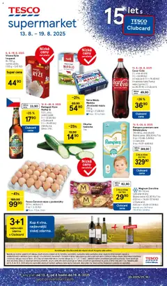 Náhled letáku Tesco leták - Supermarket od 13.08.2025