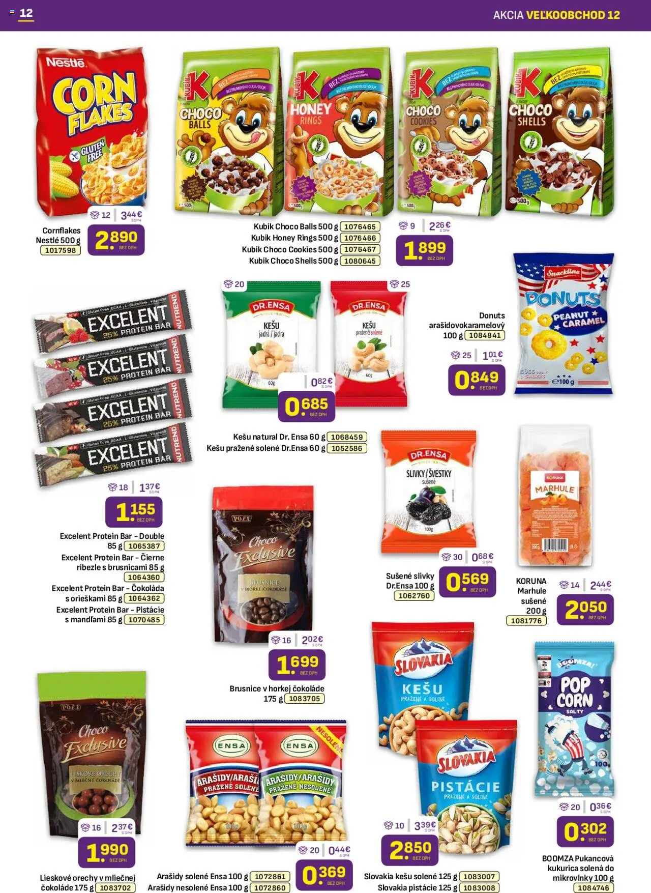Libex leták │ platný od 16.06.2025 | Strana: 12 | Produkty: Čokoláda, Arašidy, Pistácie, Slivky