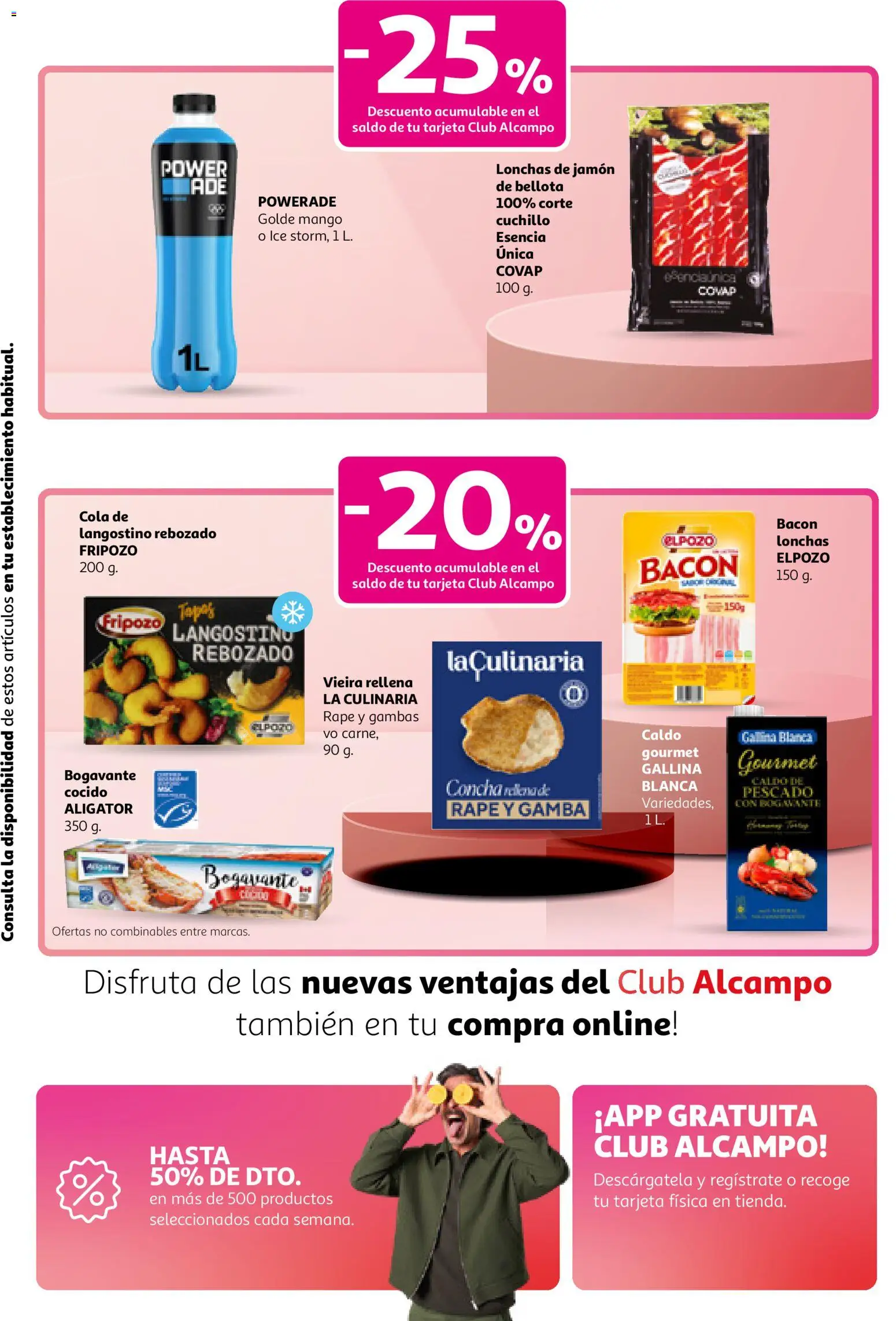 Alcampo - Club Nacional  │ válido desde el 11.12.2025 | Página: 7 | Productos: Jamón, Pescado, Ρούτερ, Gamba