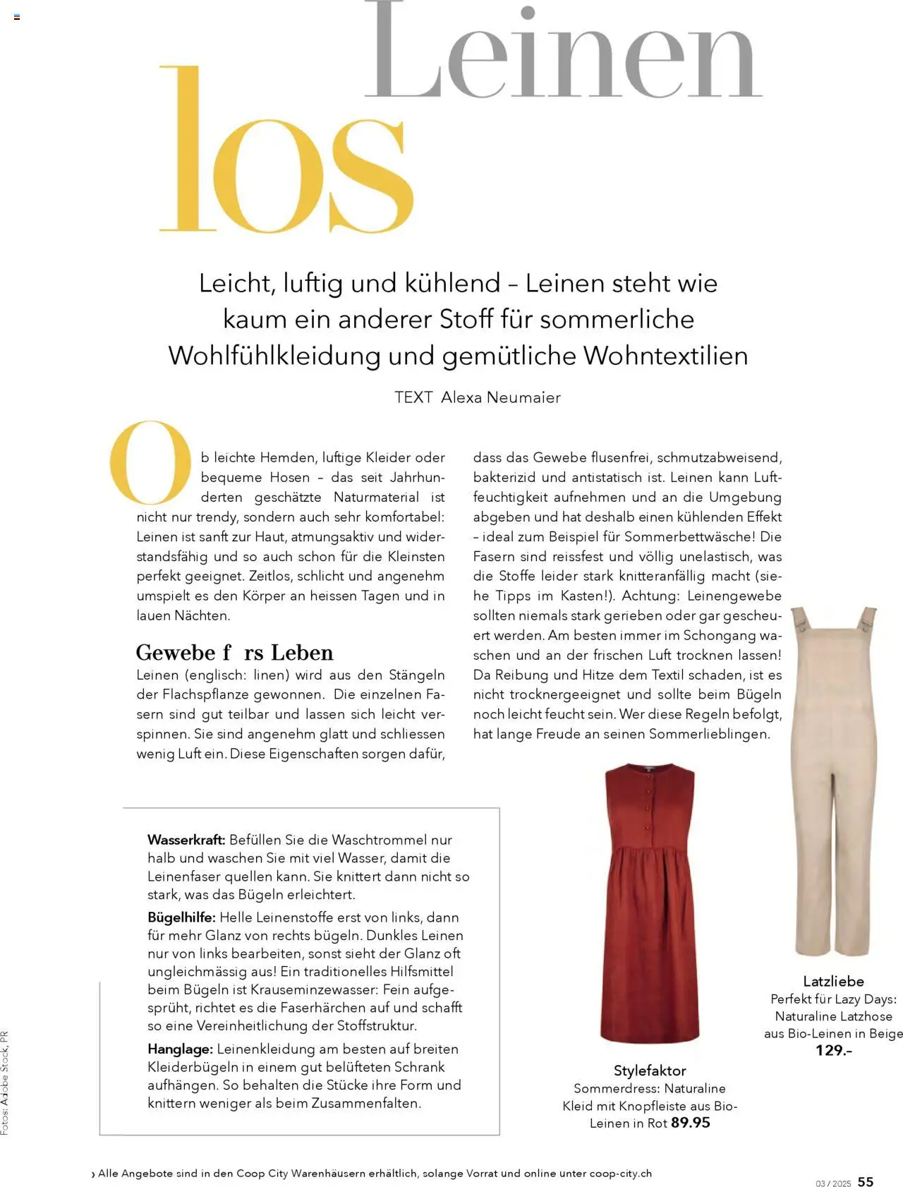 Coop Aktionen Beauty & Life ab 05.06.2025 | Seite: 55 | Produkte: Schrank, Kleider, Kleid