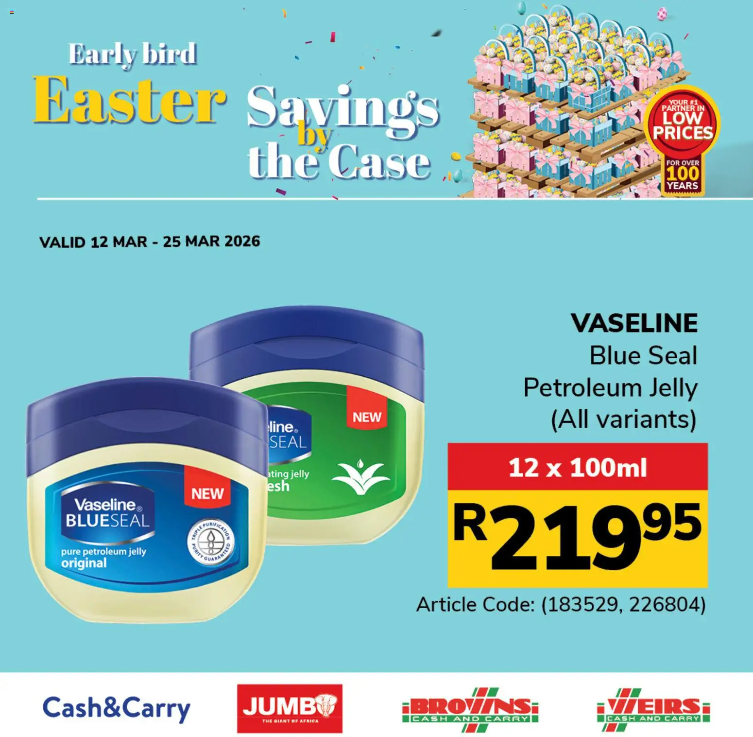 New Jumbo catalogue – valid from 12.03.2026 | Page: 9 | Products: Case, Petroleum jelly