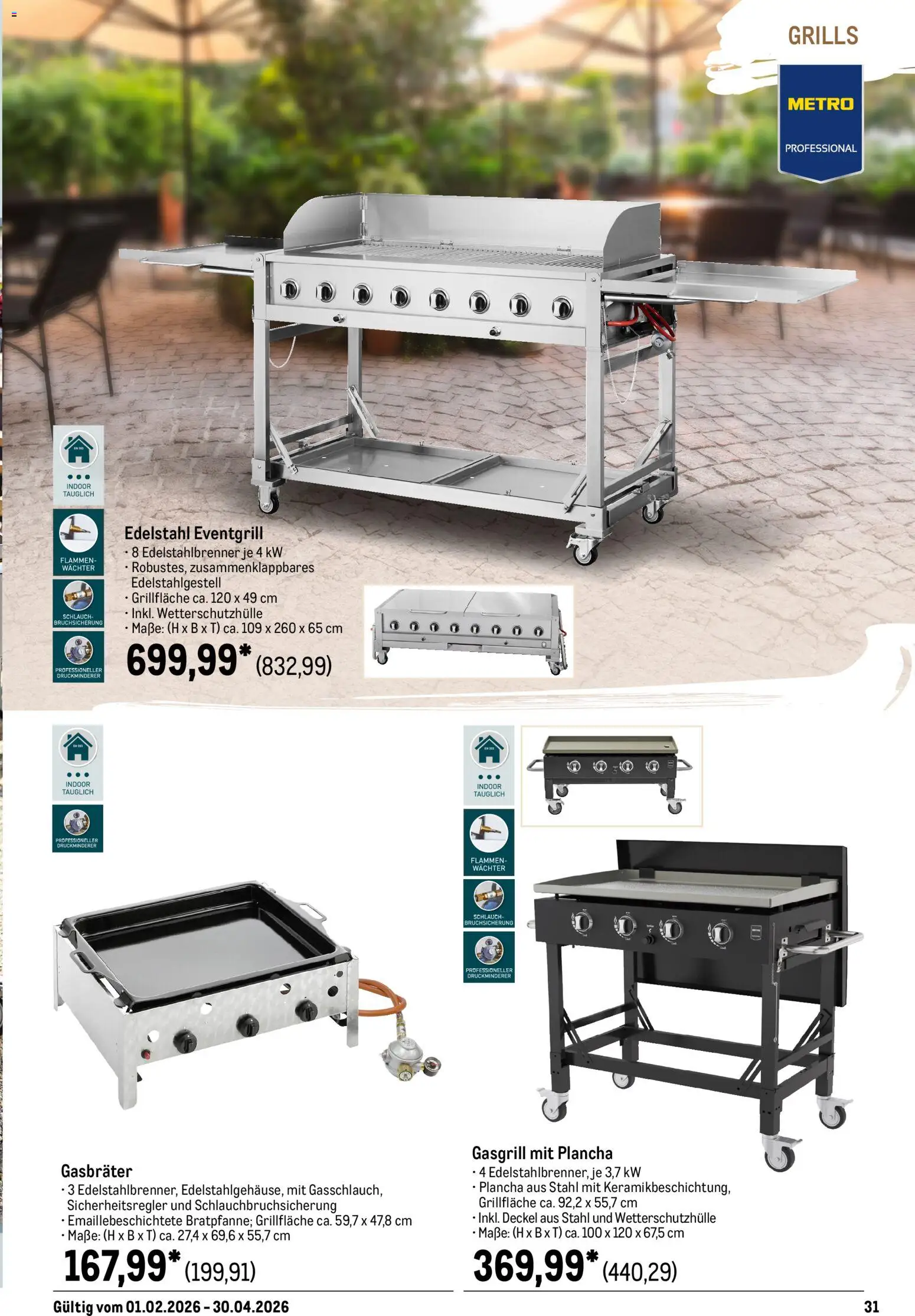 Metro Outdoor für Profis – gültig ab 01.02.2026 | Seite: 31