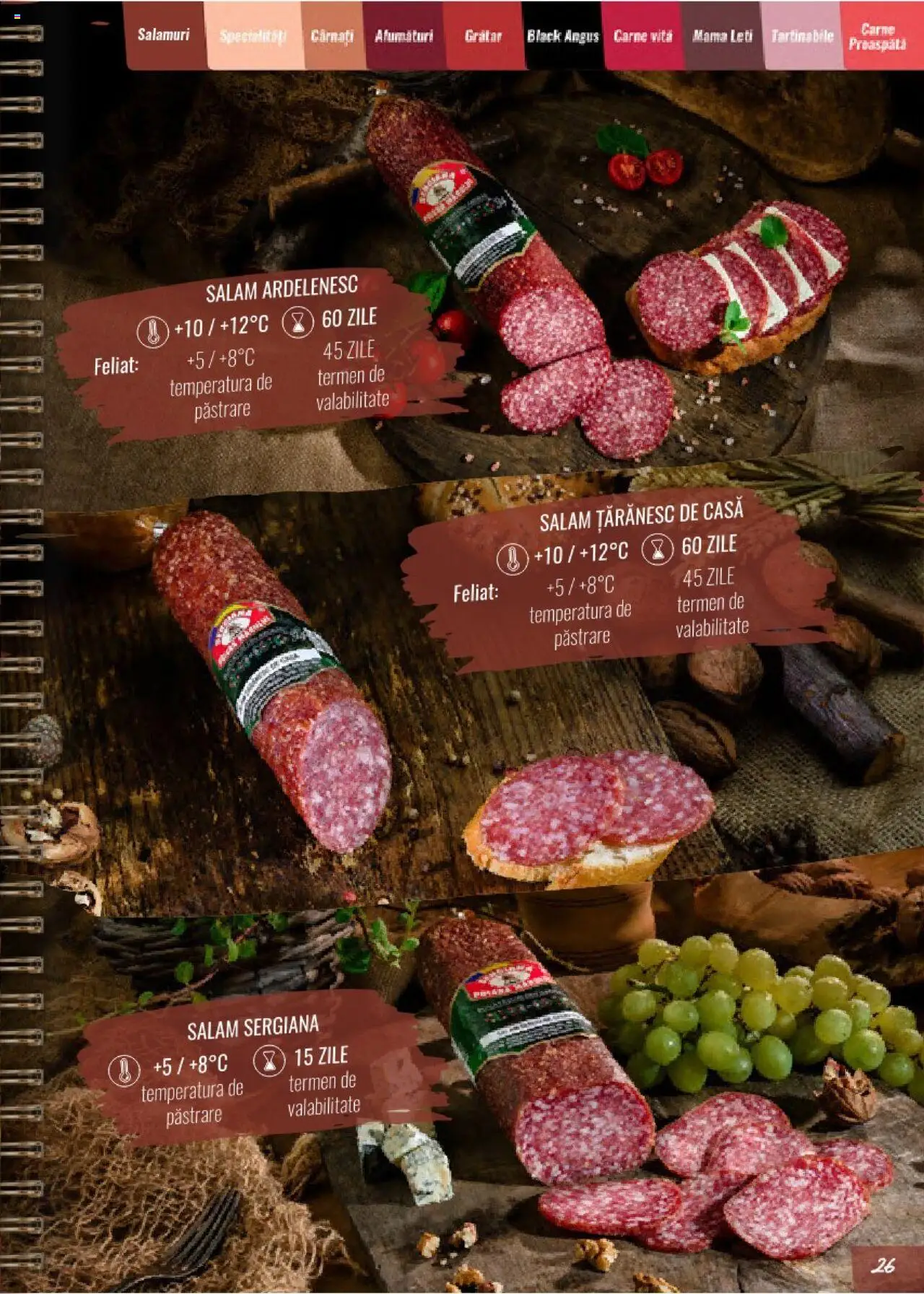 Sergiana catalog - Salamuri – valabil de la 01.02.2025 | Pagină: 9 | Produse: Grătar, Salam
