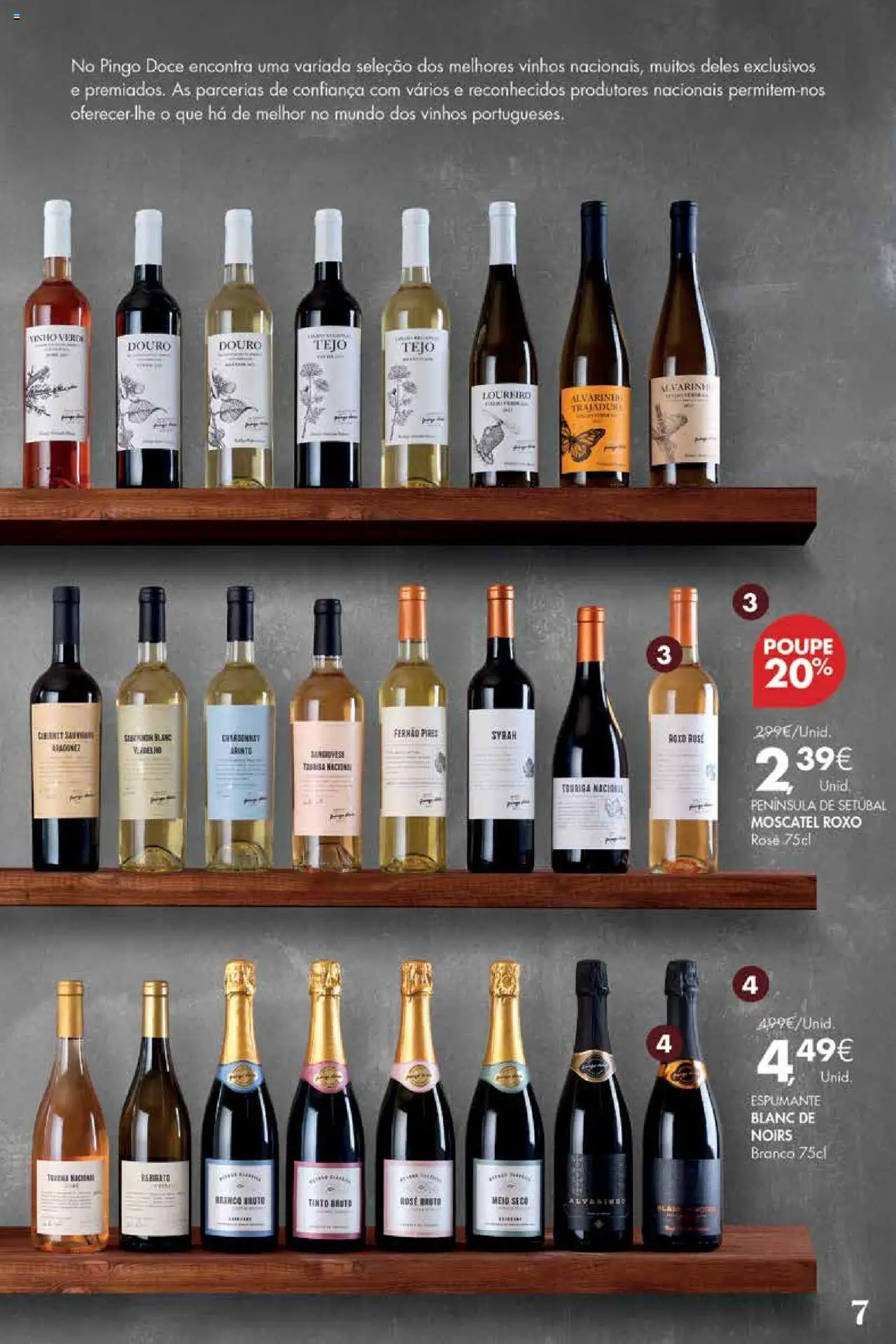 Pingo Doce - Vinhos e Sabores de Portugal Madeira │ válido de 09.09.2025 | Página: 7 | Produtos: Espumante, Vinho