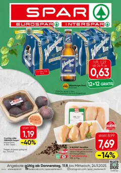 Spar Flugblatt -Burgenland ab 11.09.2025 gültig
