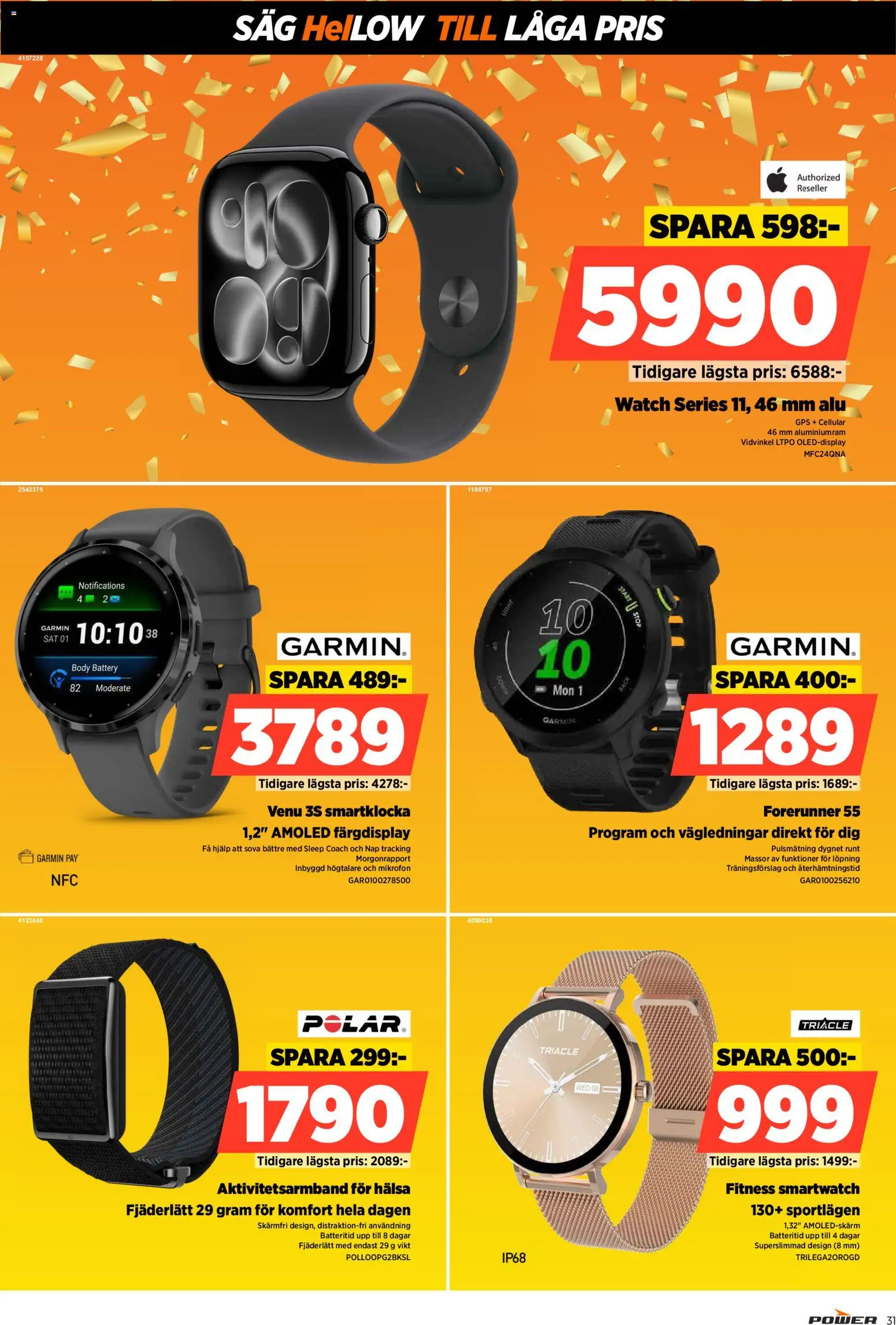 Power reklamblad aktuell från 23.01.2026 | Sida: 31 | Produkter: Såg, Ved, Mikrofon, Högtalare