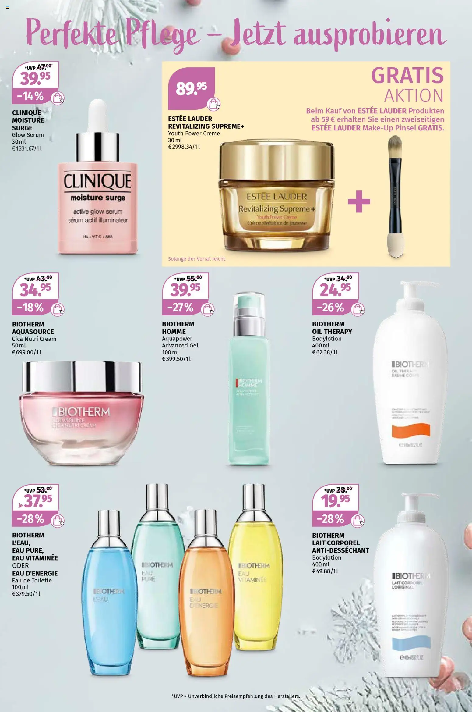 Müller Beauty Highlights – gültig ab 10.11.2025 | Seite: 13 | Produkte: Toilette, Eau de Toilette, Pinsel, Serum