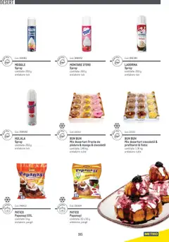 Noul catalog Metro – valabil de la 14.11.2024 | Pagină: 105 | Produse: Cutie, Fistic, Frișcă, Mango