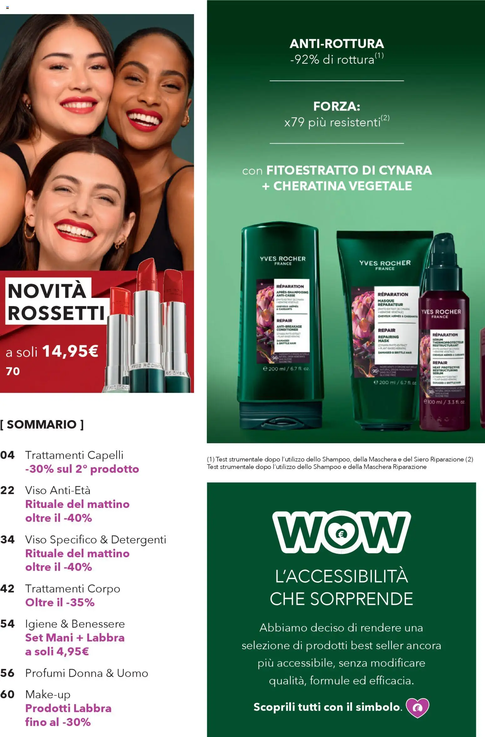 Volantino Yves Rocher del 02.04.2026 | Pagina: 2 | Prodotti: Shampoo, Maschera