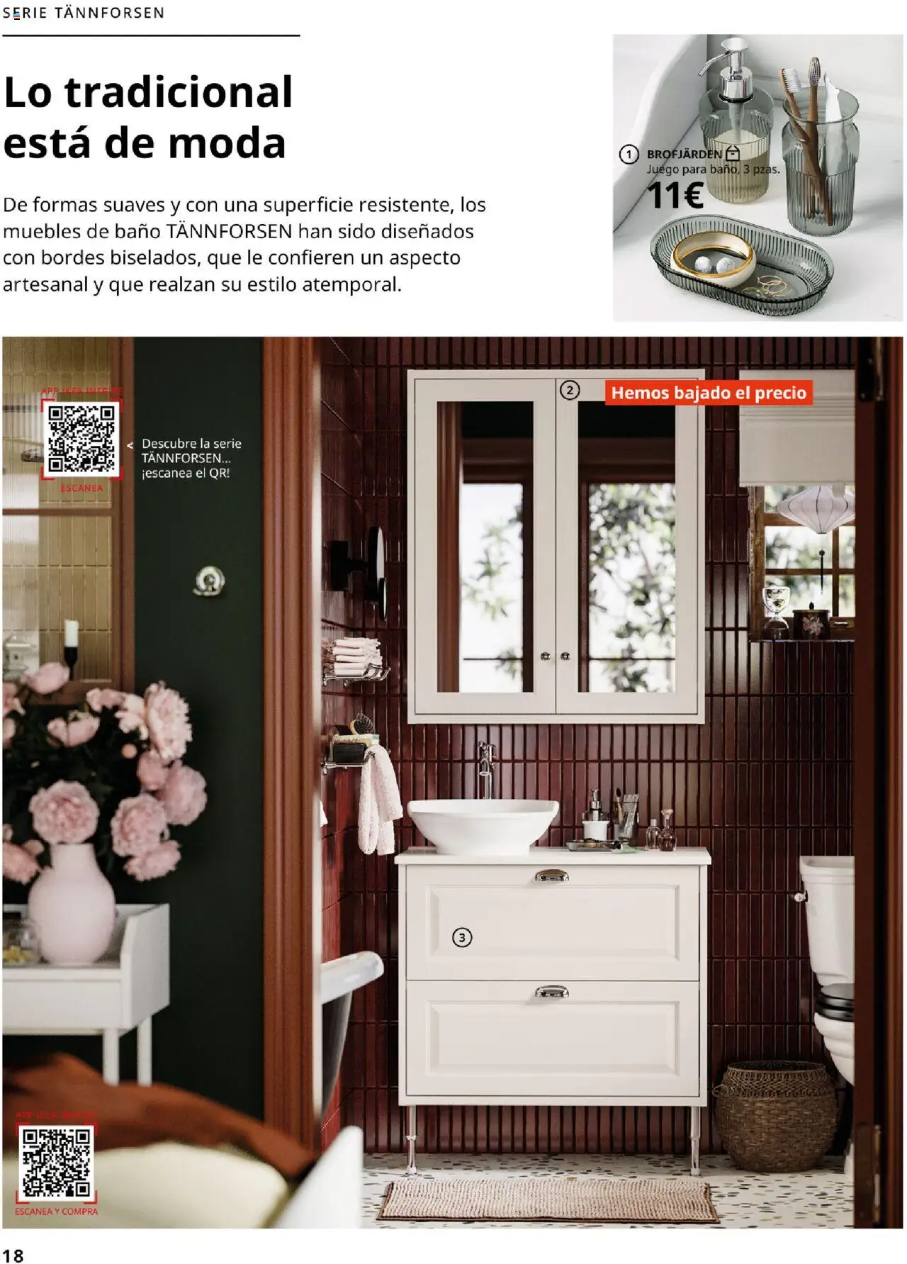 Catálogo IKEA Baños │ válido desde el 01.09.2025 | Página: 18 | Productos: Muebles, Baño