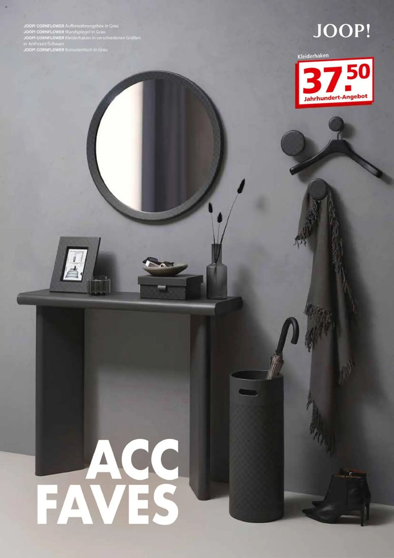 Segmüller Home Collections – gültig ab 04.11.2025 | Seite: 15 | Produkte: Wandspiegel, Kleiderhaken, Konsolentisch