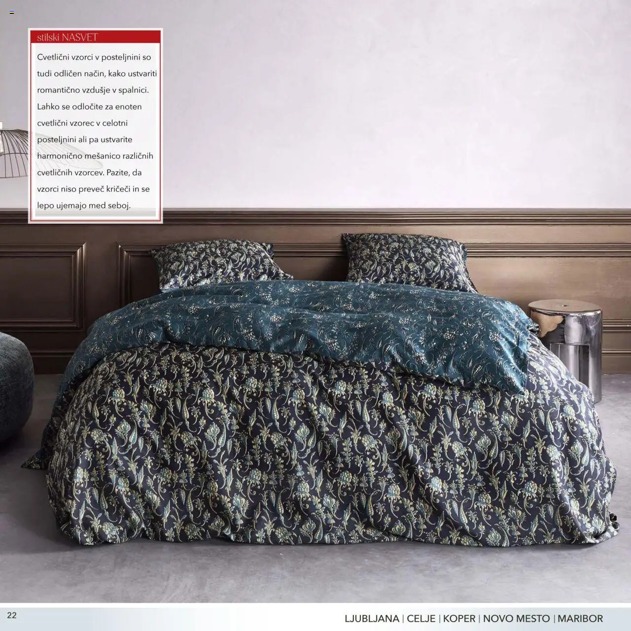 Harvey Norman katalog posteljnina jesen zima │ velja od 01.10.2023 | Stran: 22