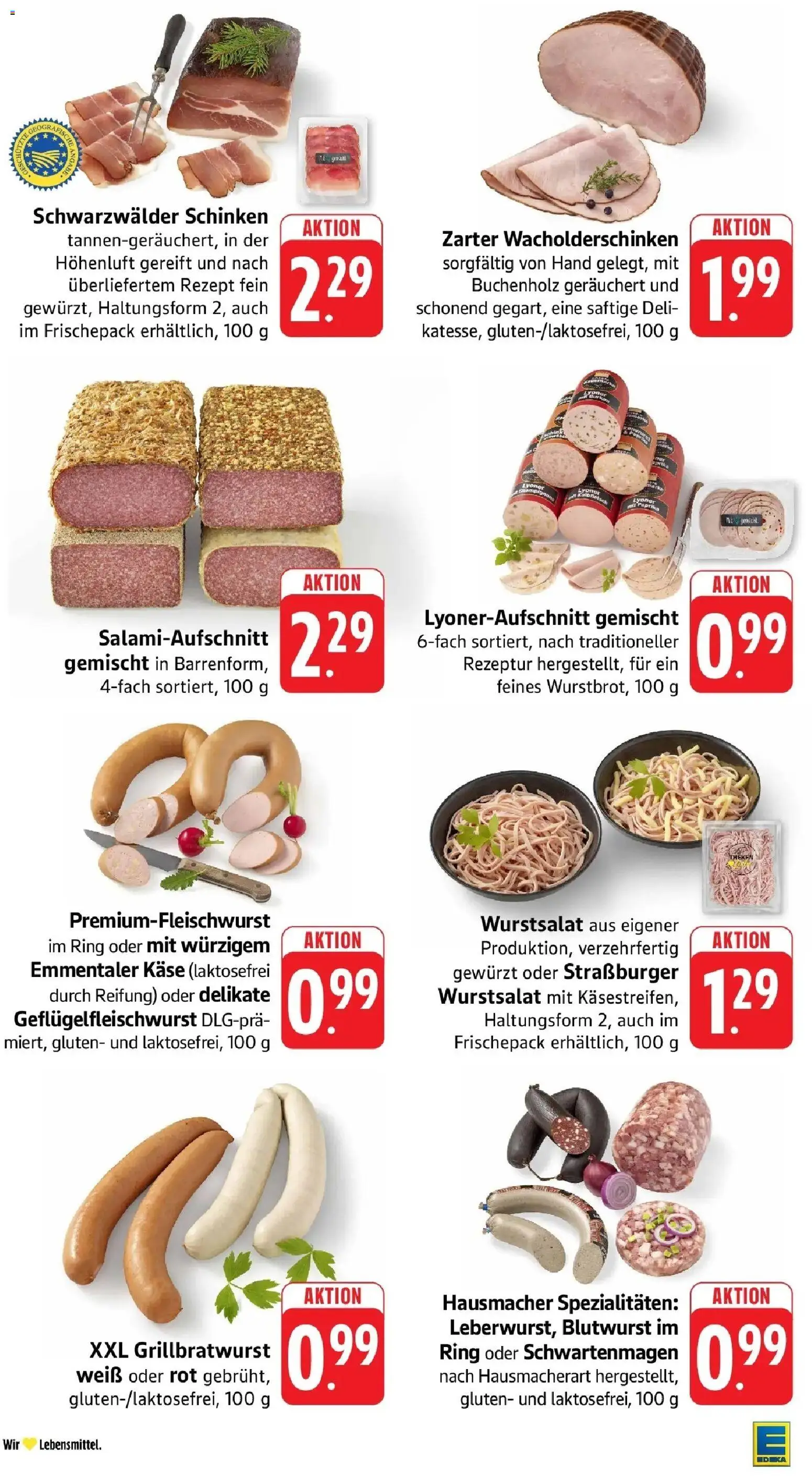 Edeka prospekt Steinfeld	 – gültig ab 16.03.2026 | Seite: 15 | Produkte: Käse, Paprika, Salami, Schinken