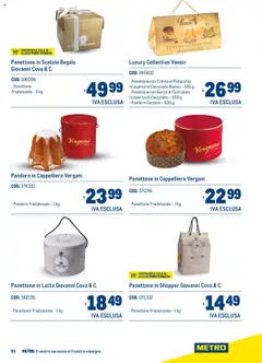 Anteprima del volantino Metro Natale catalogo valido a partire dal 06.11.2025 | Pagina: 83 | Prodotti: Crema, Cioccolato, Pandoro, Scatola
