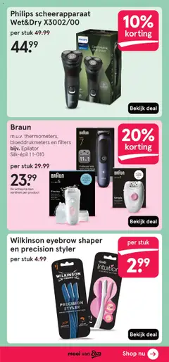  | Pagina: 83 | Producten: Kan, Scheerapparaat, Epilator