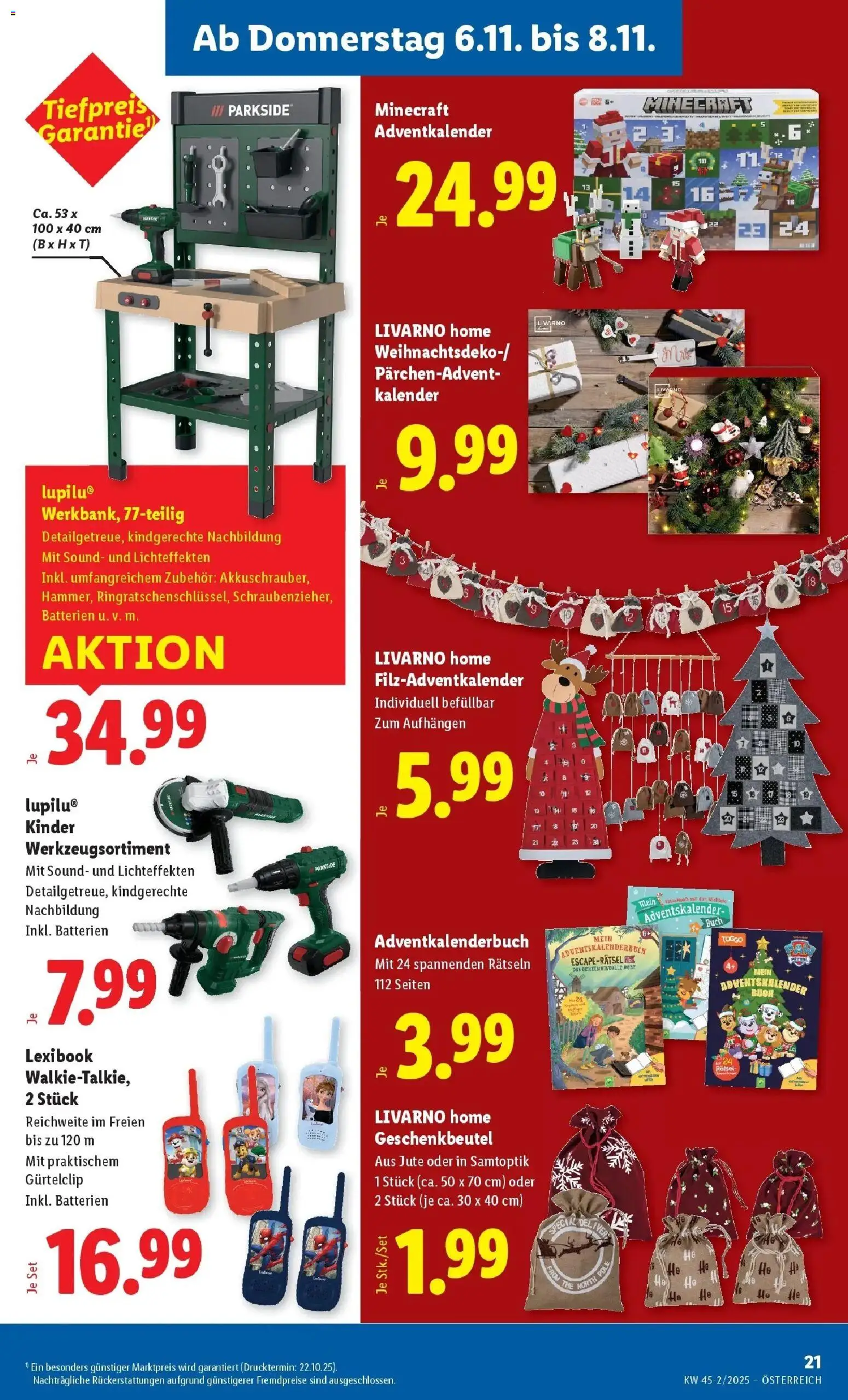 Lidl Flugblatt - Wien, Langenzersdorf, Zwettl gültig ab 06.11.2025 | Seite: 23