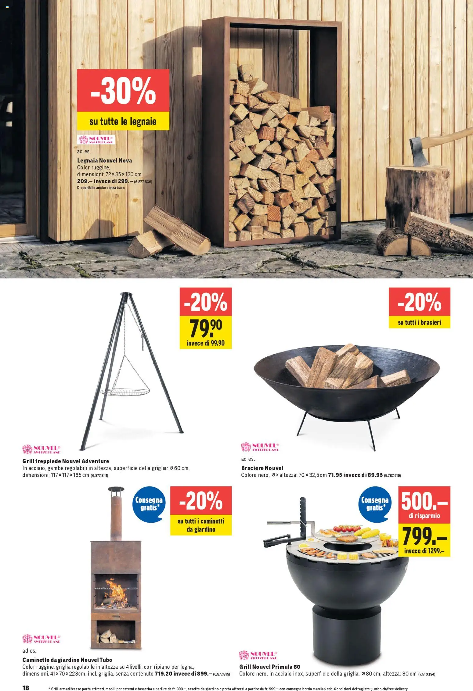 Jumbo aktionen IT – gültig ab 09.04.2026 | Seite: 18 | Produkte: Grill