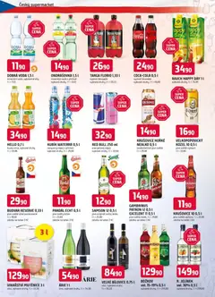 Náhled letáku Trefa leták od 18.03.2026 | Strana: 14 | Produkty: Budvar, Kozel, Nealkoholické pivo, Red Bull