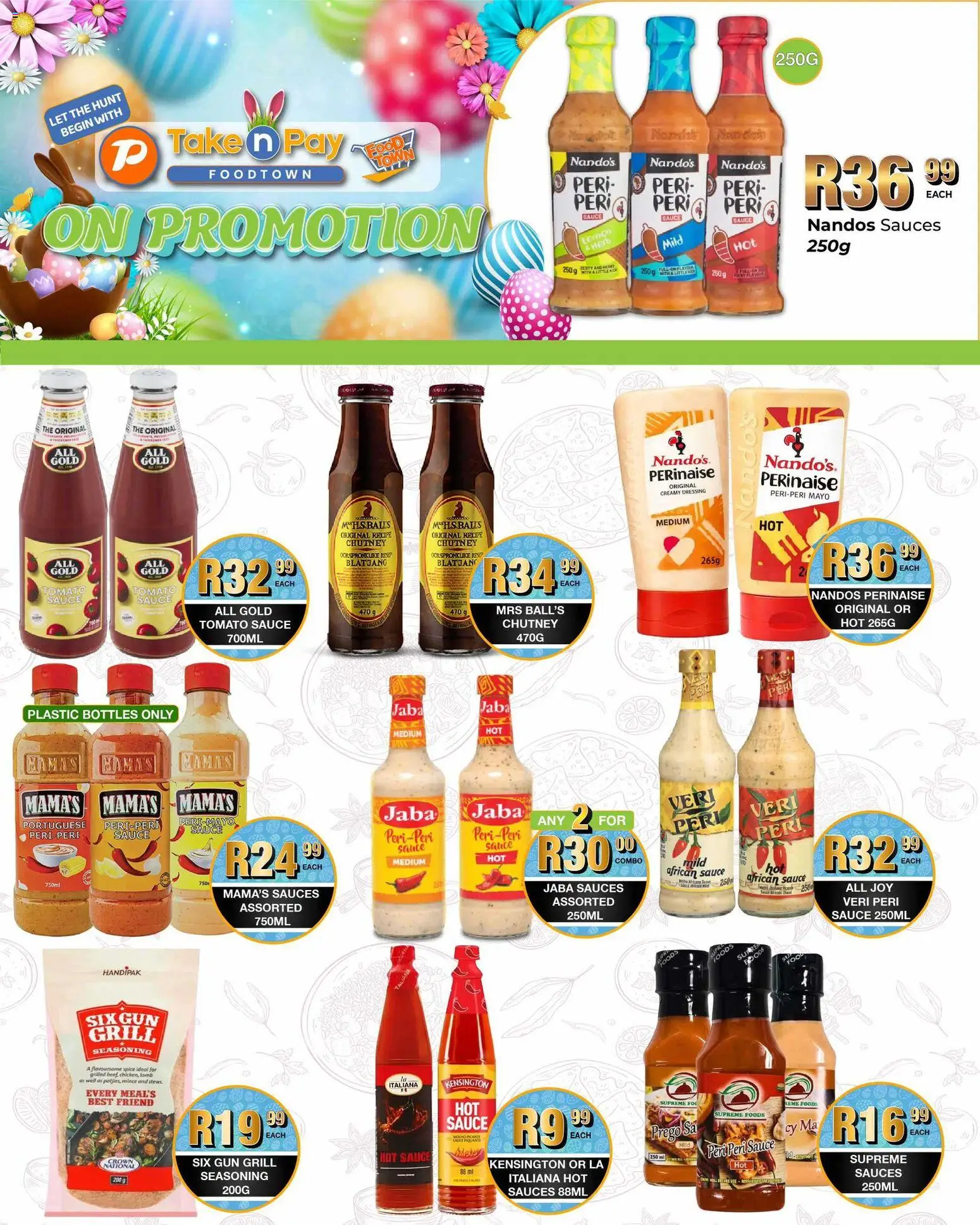 New Pick n Pay catalogue – valid from 30.03.2026 | Page: 18 | Products: Chutney, Grill, Seasoning, Dressing