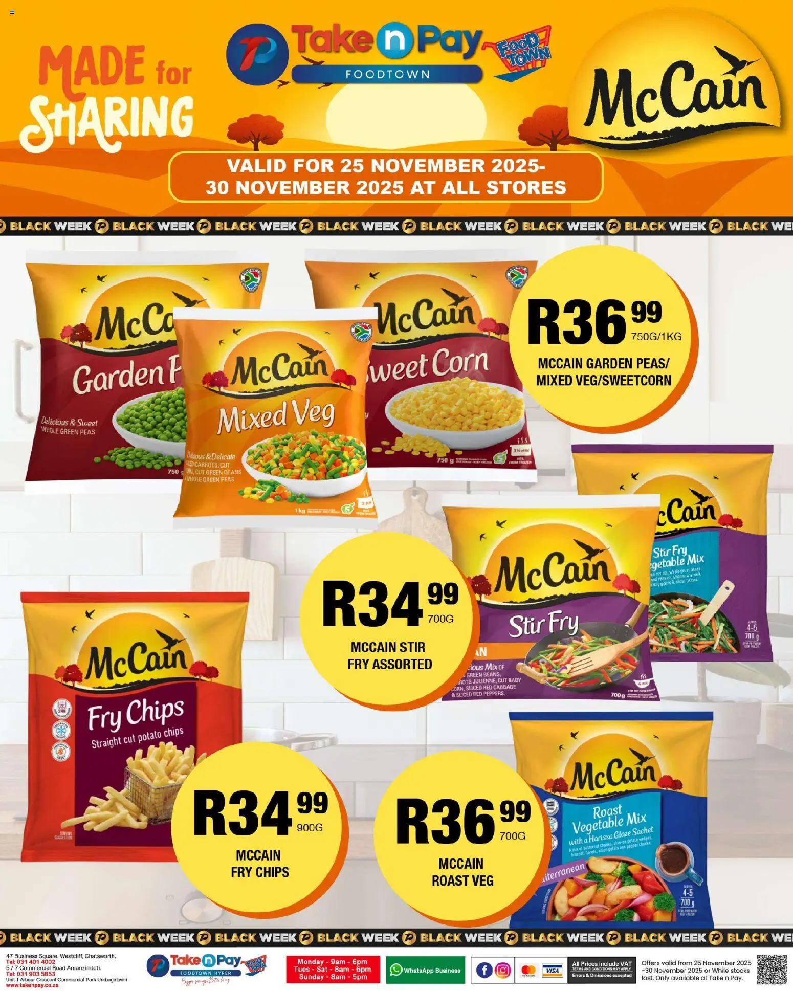 New Take n Pay catalogue – valid from 25.11.2025 | Page: 23 | Products: Corn, Beans, Chips, Pepper