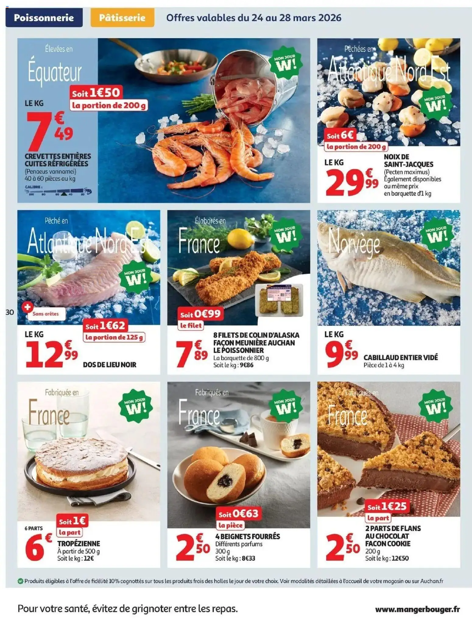 {H1} | Page: 32 | Produits: Pêche, Poissonnerie, Chocolat, Noix