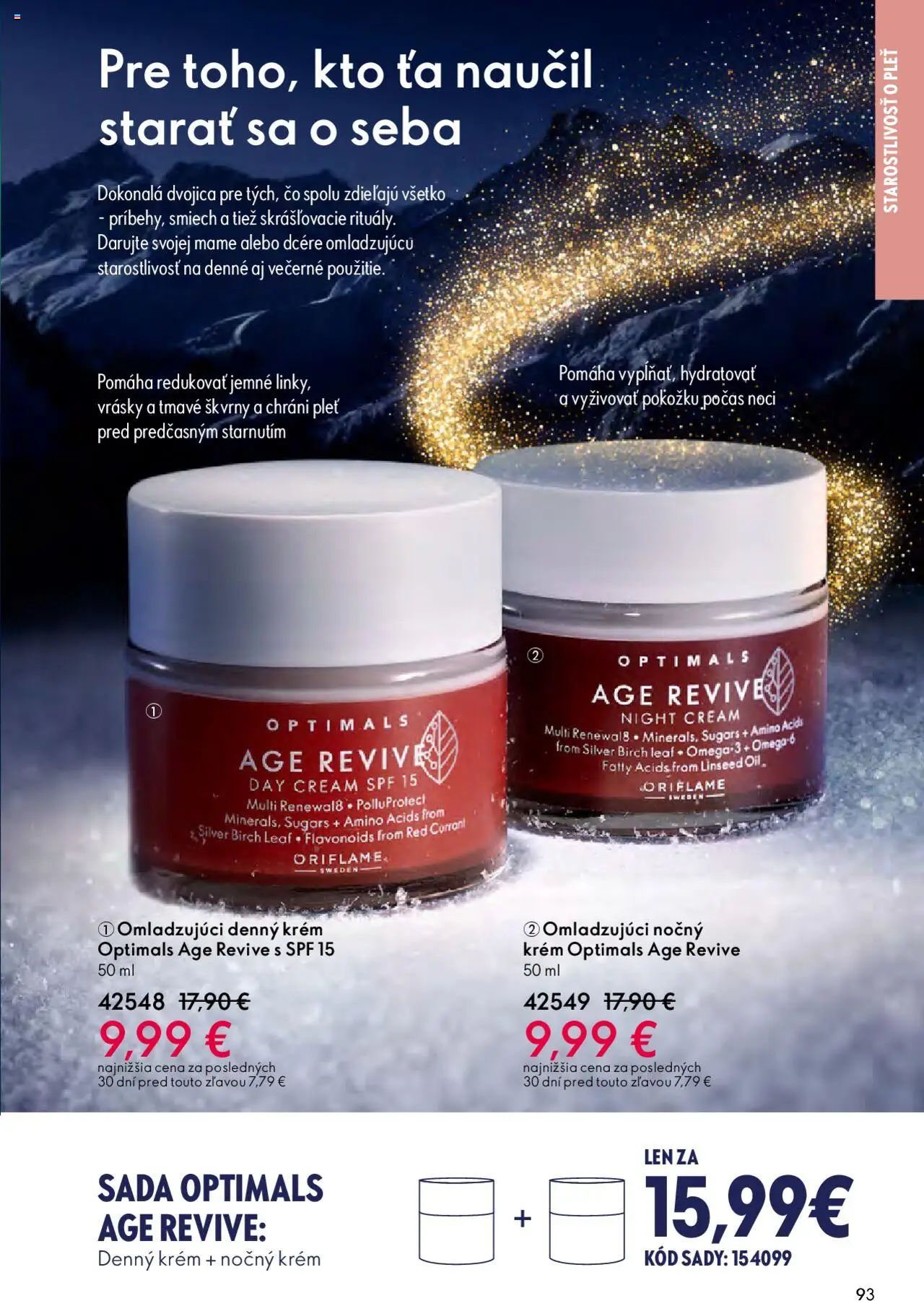 Nové Oriflame akcie – leták je platný od 12.11.2025 | Strana: 93 | Produkty: Krém
