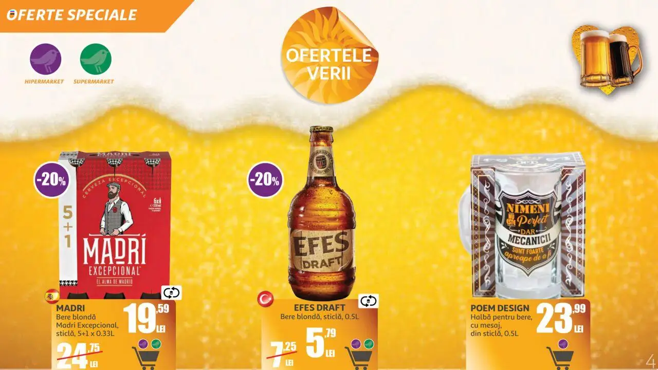 Auchan catalog - Marelui Târg de Bere – valabil de la 11.06.2025 | Pagină: 4 | Produse: Bere