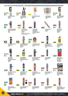 Pré-visualização Leroy Merlin Catálogo válido de 18.11.2024 | Página: 320 | Produtos: Agua, Pincel