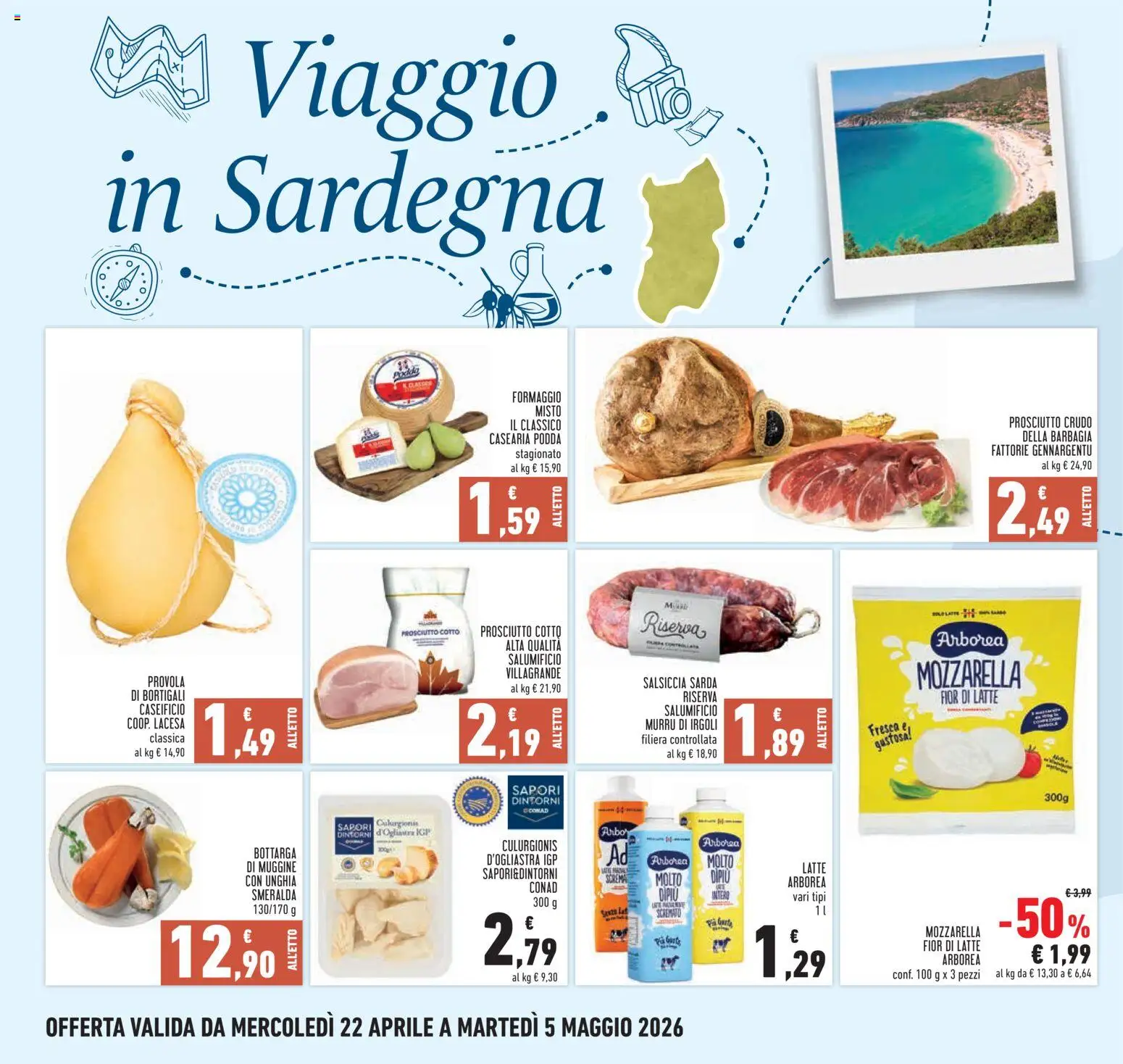 🍊 Volantino Conad dal 📅 22/04/2026 - Scopri le offerte della tua zona 🏡 | Italy