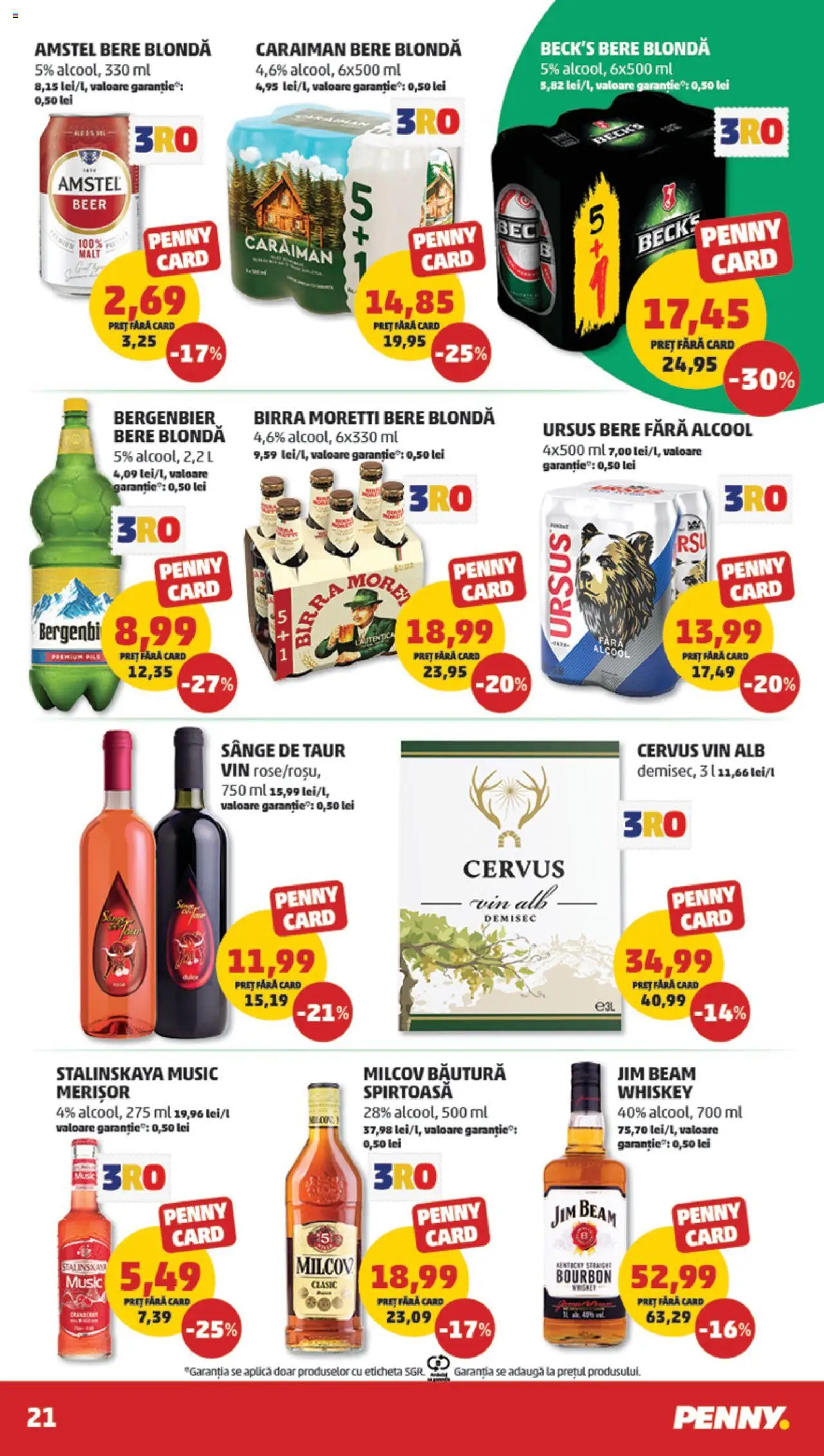 Noul catalog PENNY – valabil de la 17.09.2025 | Pagină: 21 | Produse: Pară, Plastik Kulübe, Bourbon, Whiskey