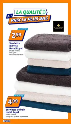 Action - Prévisualisation de Action catalogue de la semaine 44 valide à partir de 29.10.2025 | Page: 19 | Produits: Serviette de bain