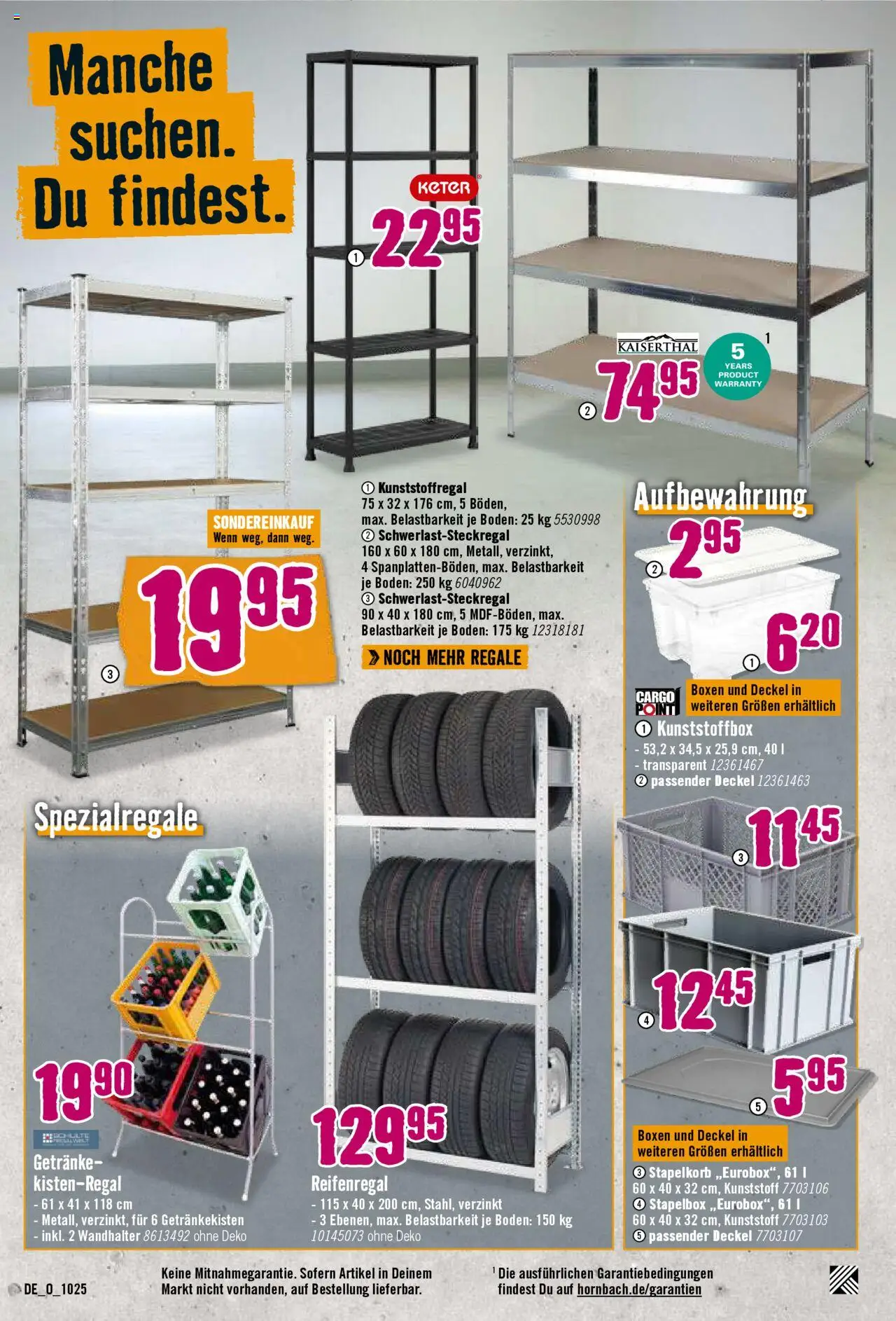 Hornbach Prospekt 	 – gültig ab 04.10.2025 | Seite: 19