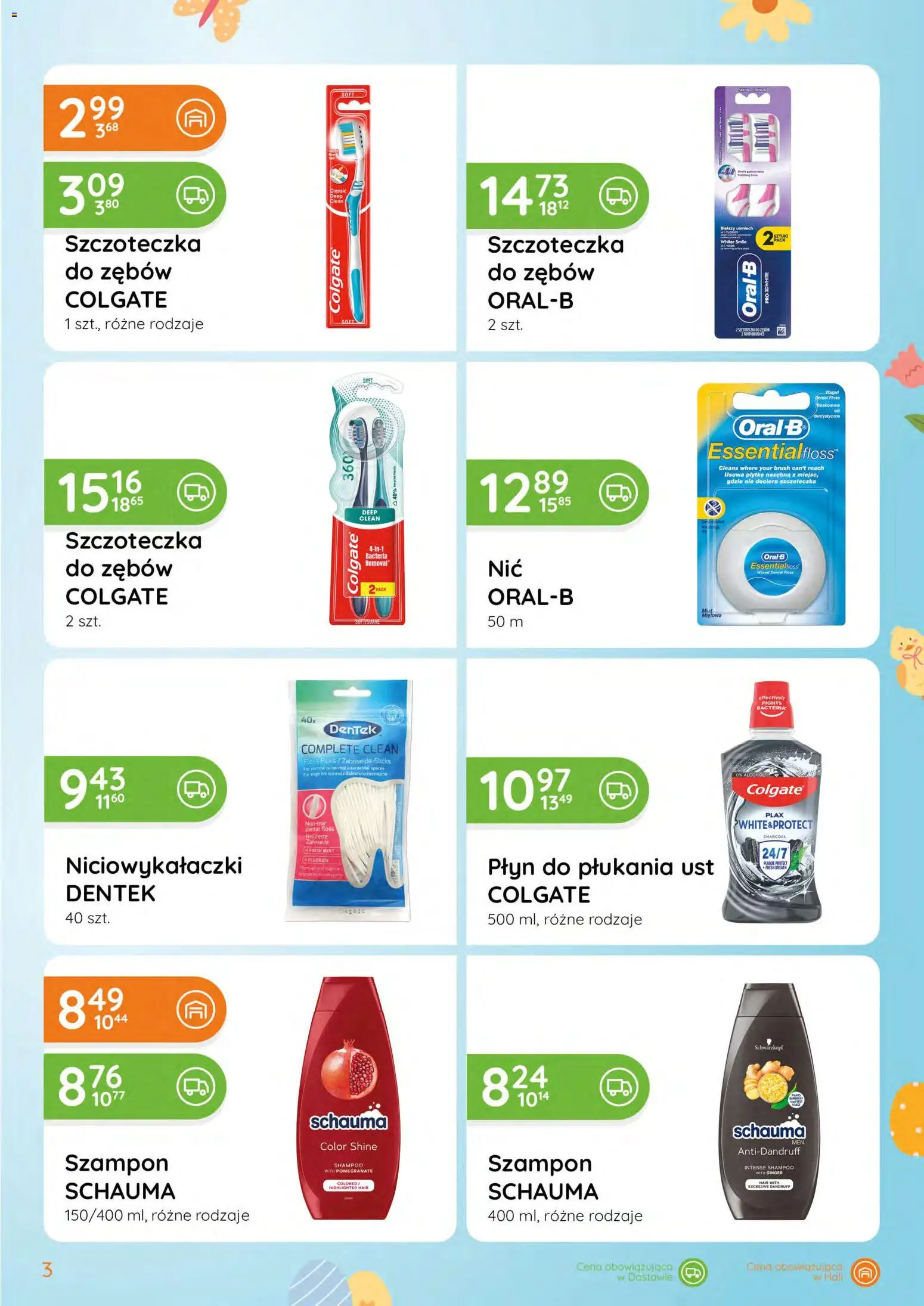 Eurocash gazetka - Katalog Chemiczny od 05.03.2026 | Strona: 3 | Produkty: Szampon, Płyn do płukania ust