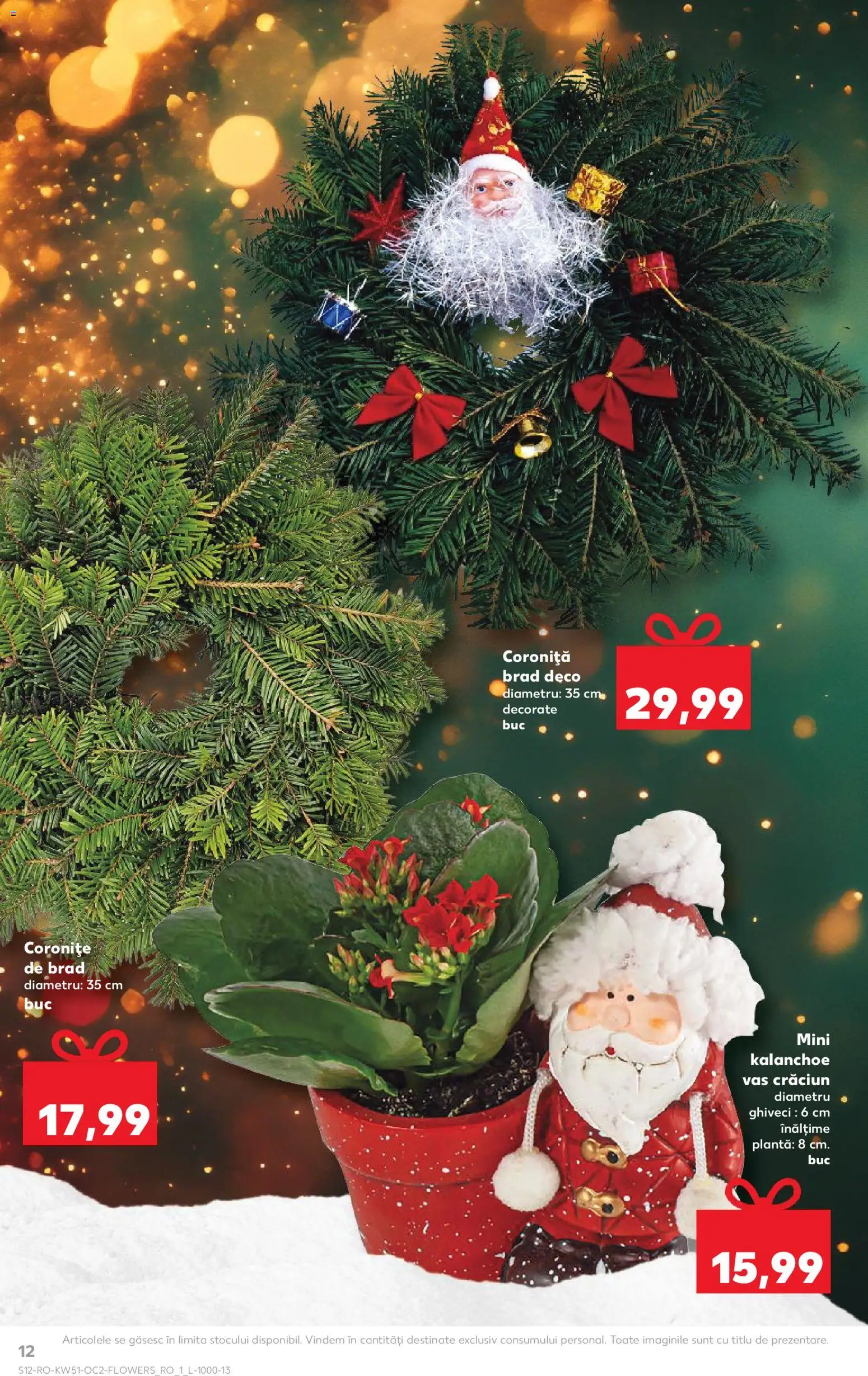 Kaufland RO akciós ujság - amely érvényes a következő dátumtól: 17.12.2025 | Oldal: 12