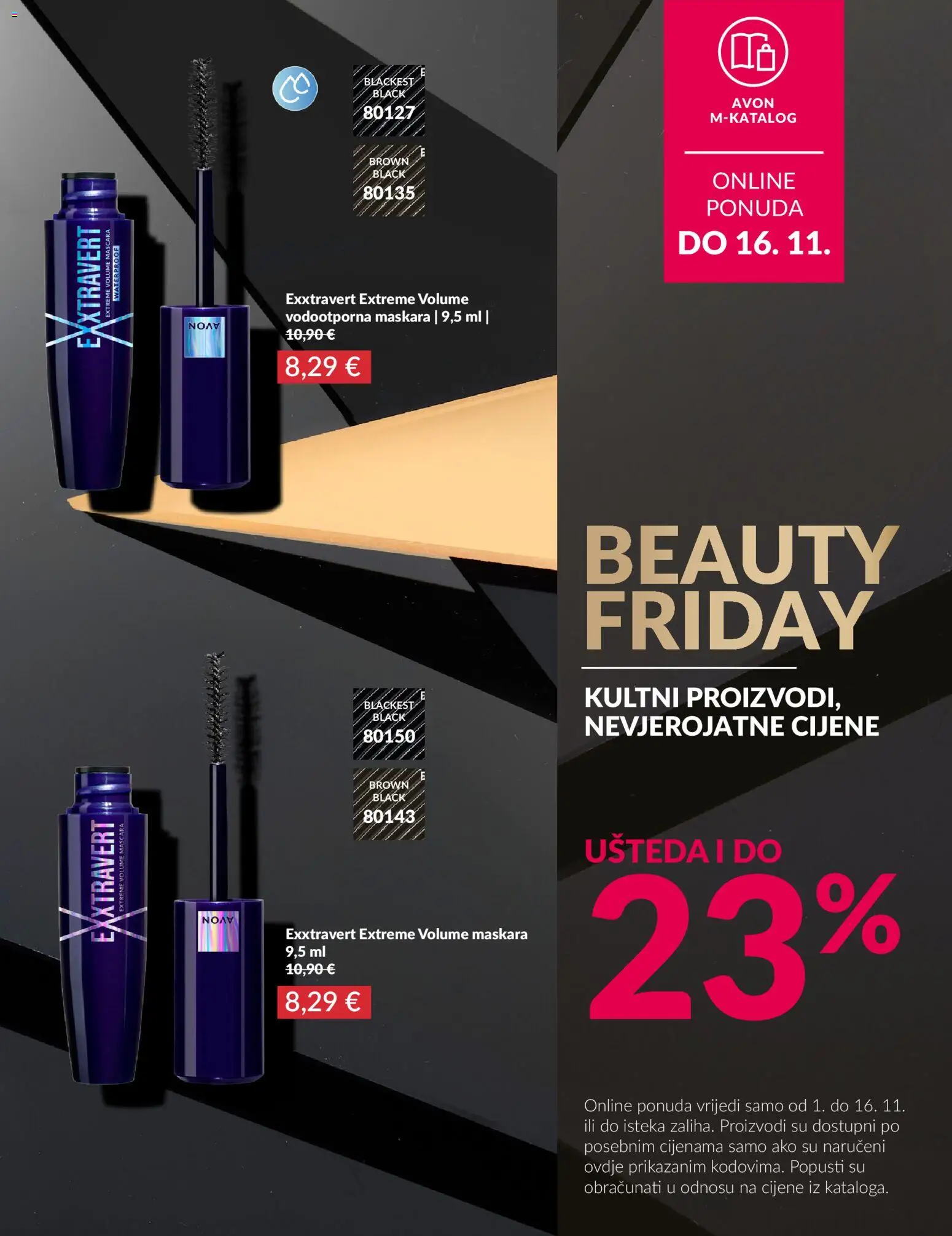 Avon katalog | vrijedi od 31.10.2025 | Stranica: 13 | Proizvodi: Maskara