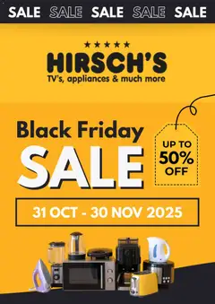Hirsch's specials catalogue – valid from 31.10.2025