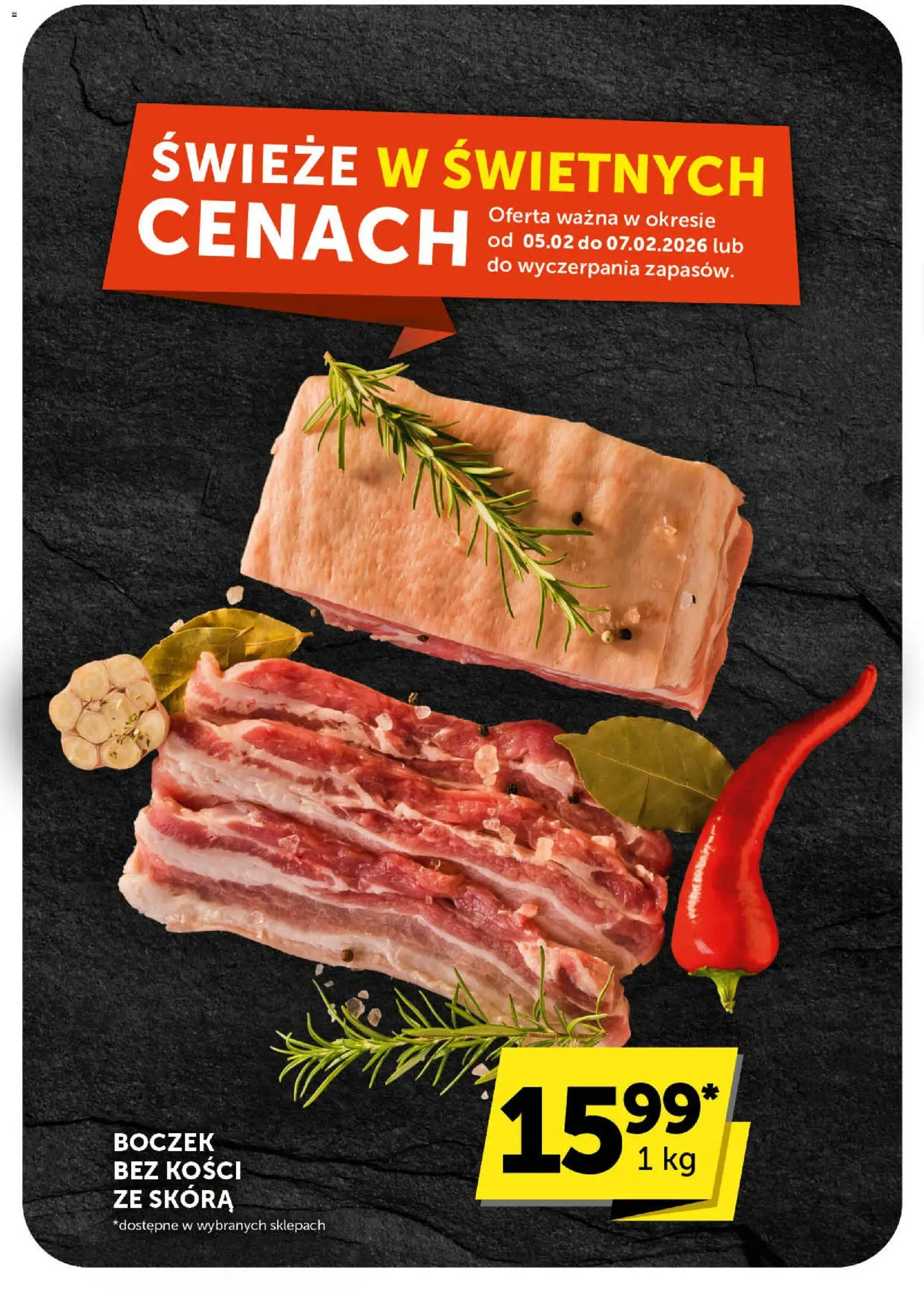 Euro Sklep Gazetka od 05.02.2026 | Strona: 8 | Produkty: Boczek