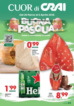 Anteprima del volantino CRAI volantino Cuor di Crai Biancavilla  valido a partire dal 26.03.2026